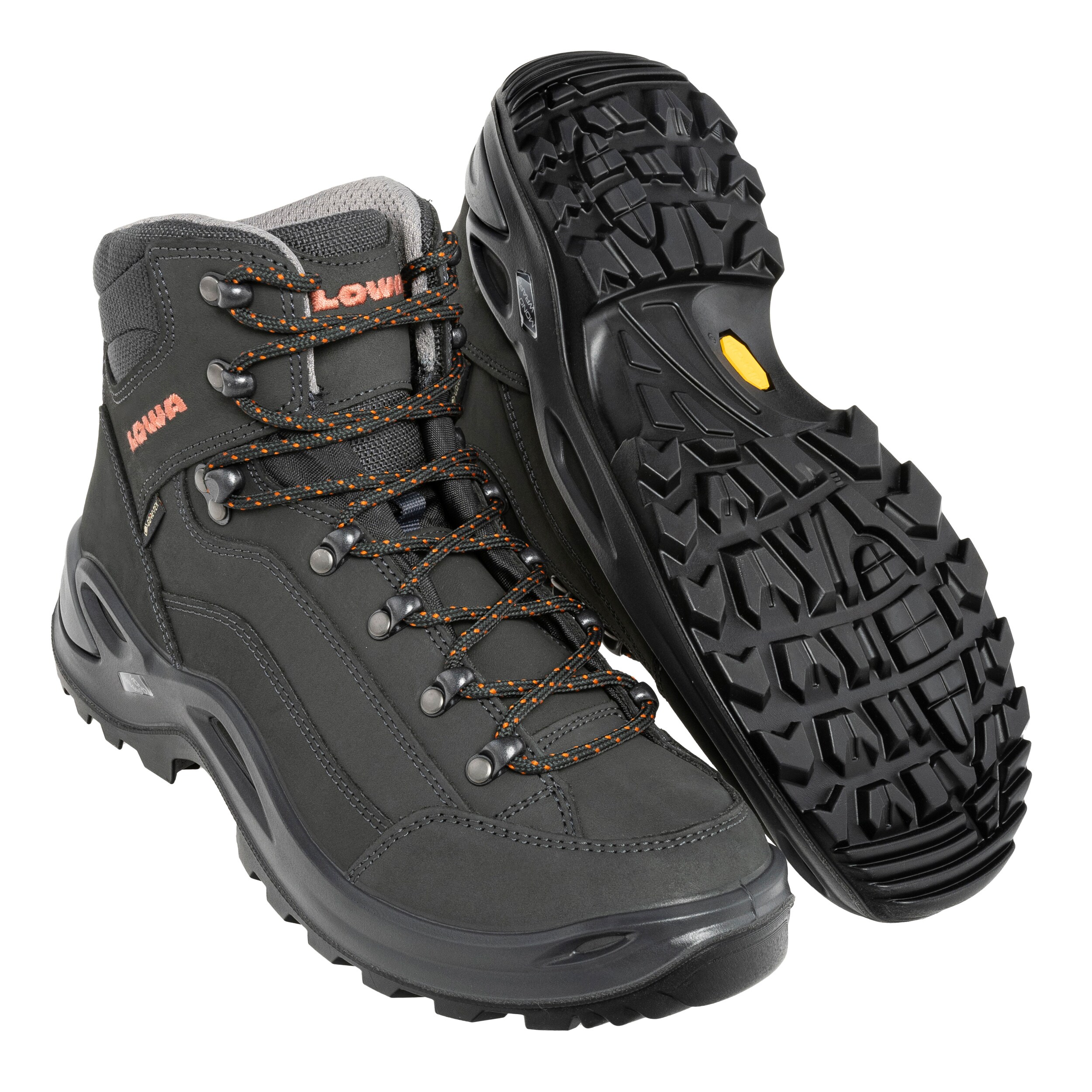 Încălțăminte de damă Lowa Renegade GTX MID - Anthracite/Mandarin