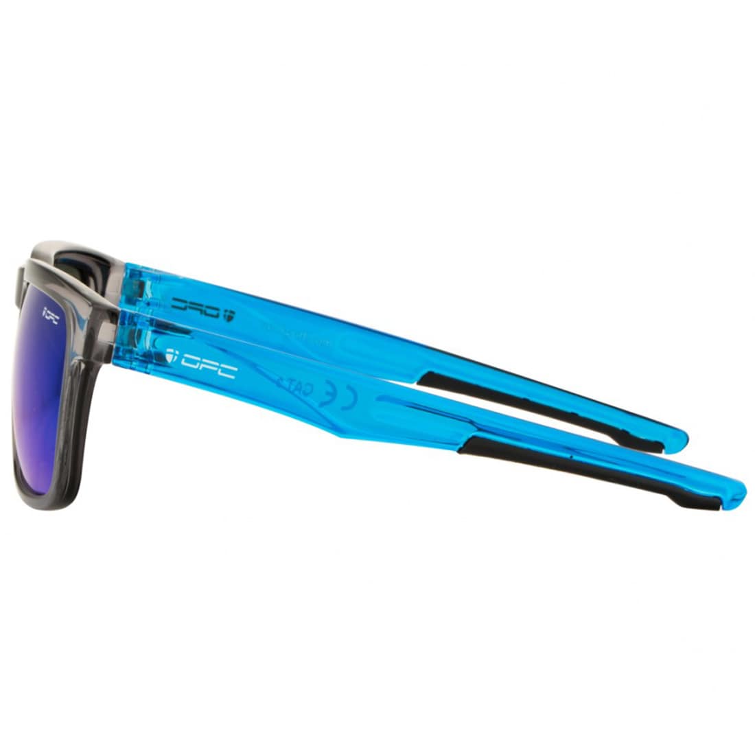 Ochelari de soare OPC Lifestyle California polarizați - Black Matt Blue Revo