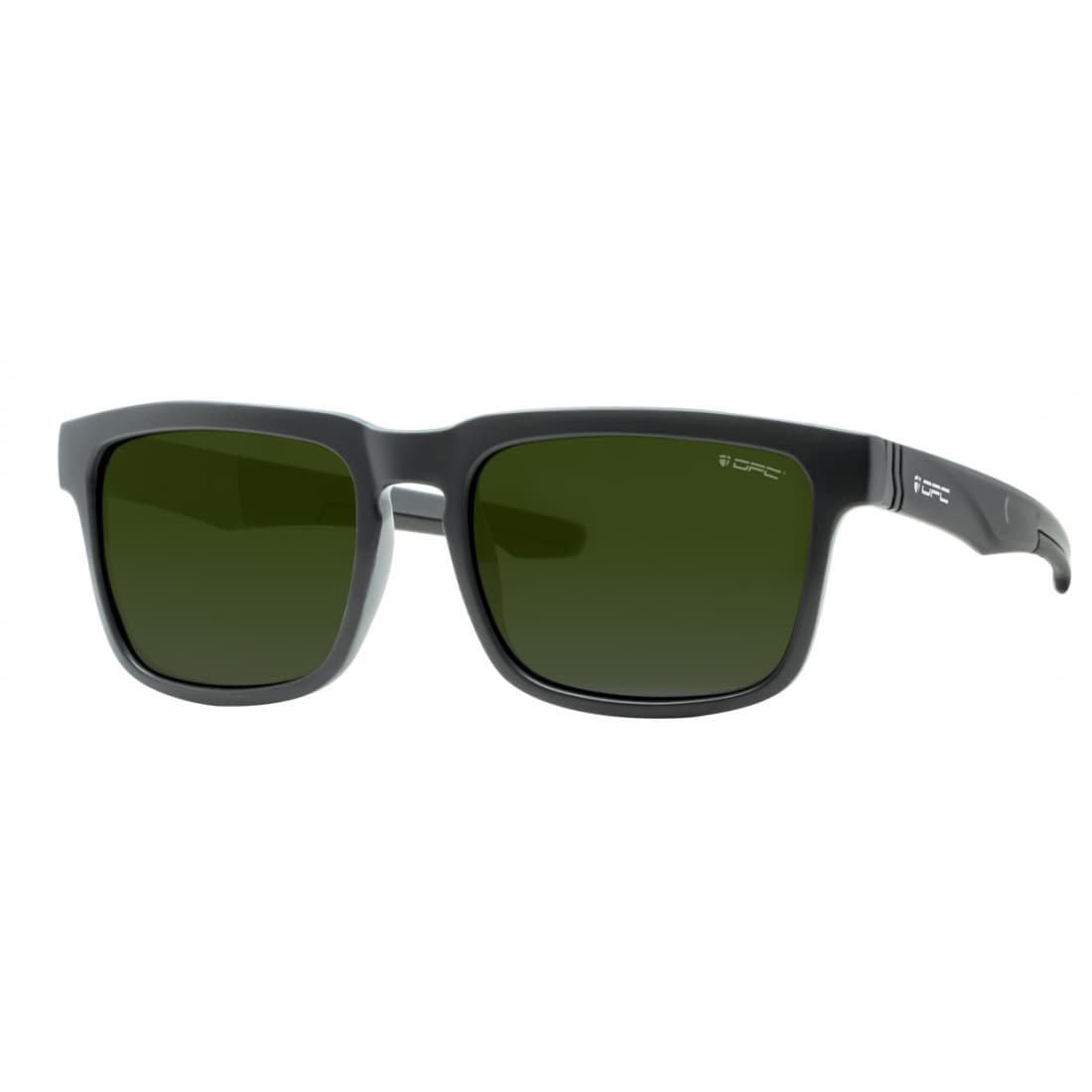 Ochelari de soare OPC Lifestyle California polarizați - Matt Graphite Green