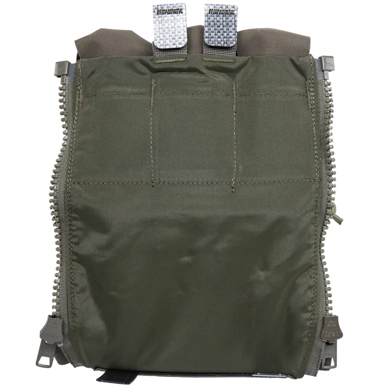 Panou tactic Wosport V5 PC cu buzunare pentru încărcătoare de pistol - Ranger Green