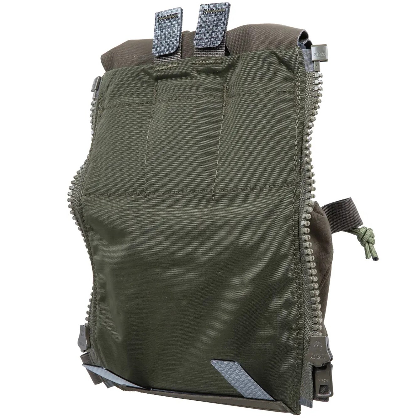 Panou tactic Wosport V5 PC cu buzunare pentru încărcătoare de pistol - Ranger Green