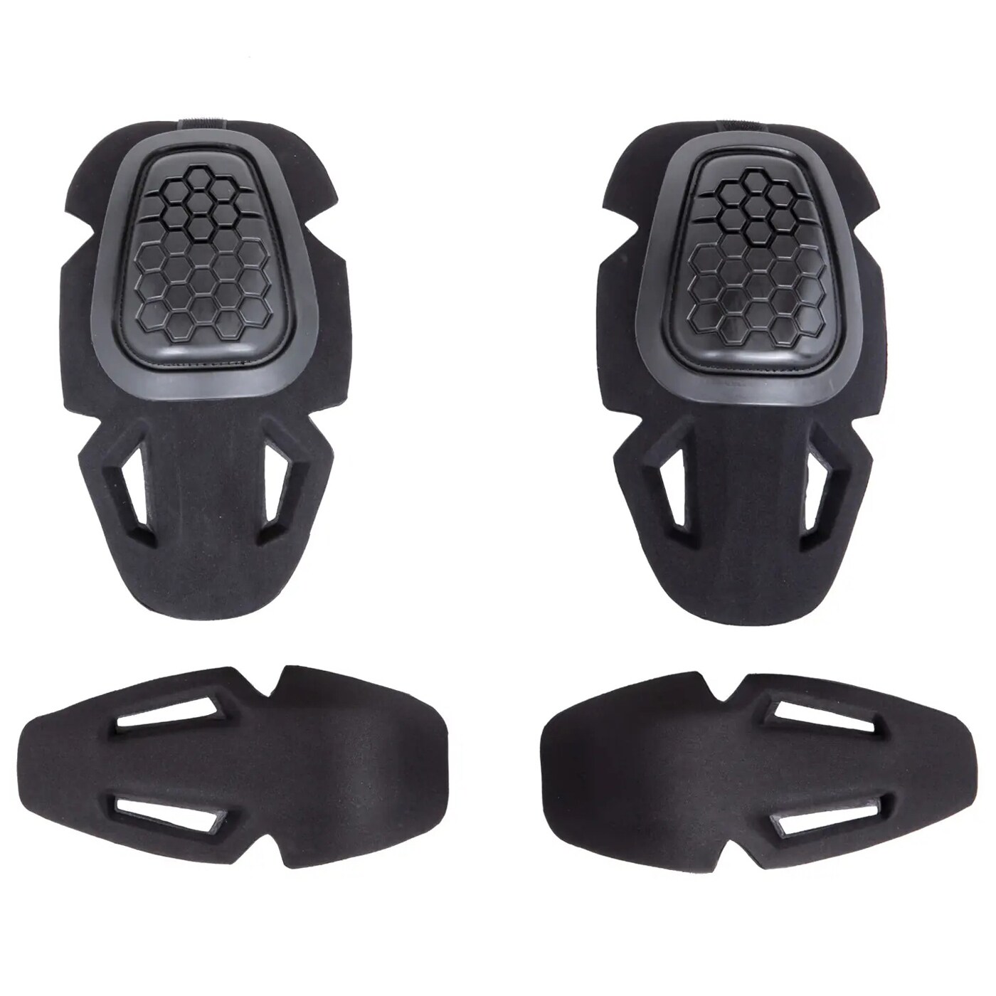 Set de protecții Wosport pentru genunchi și coate pentru uniformă G4 - Black