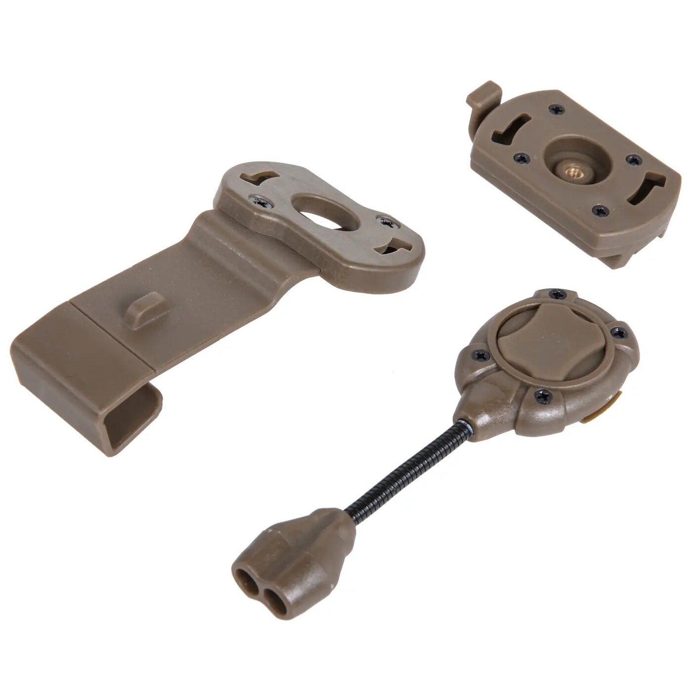 Lanternă pentru cască Wosport Switch MPLS  Tan - 100 lumeni