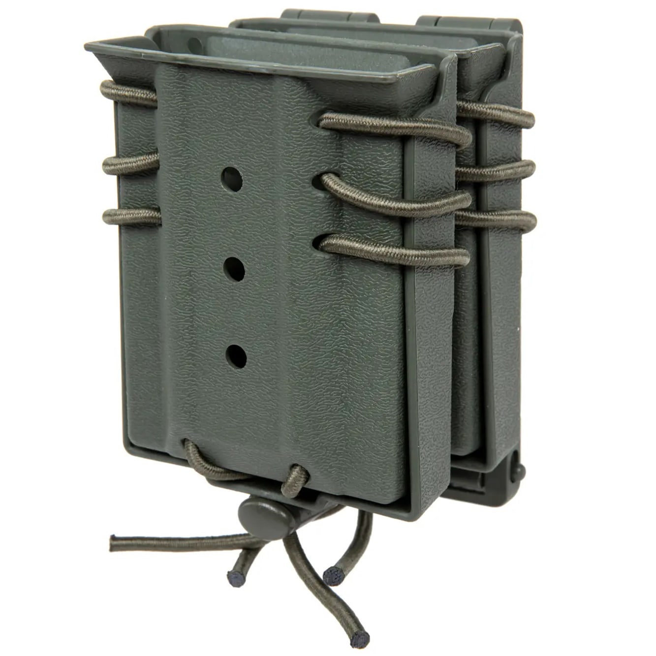 Portîncărcător dublu Wosport Urban Assault Quick Pull pentru încărcătoare - Olive