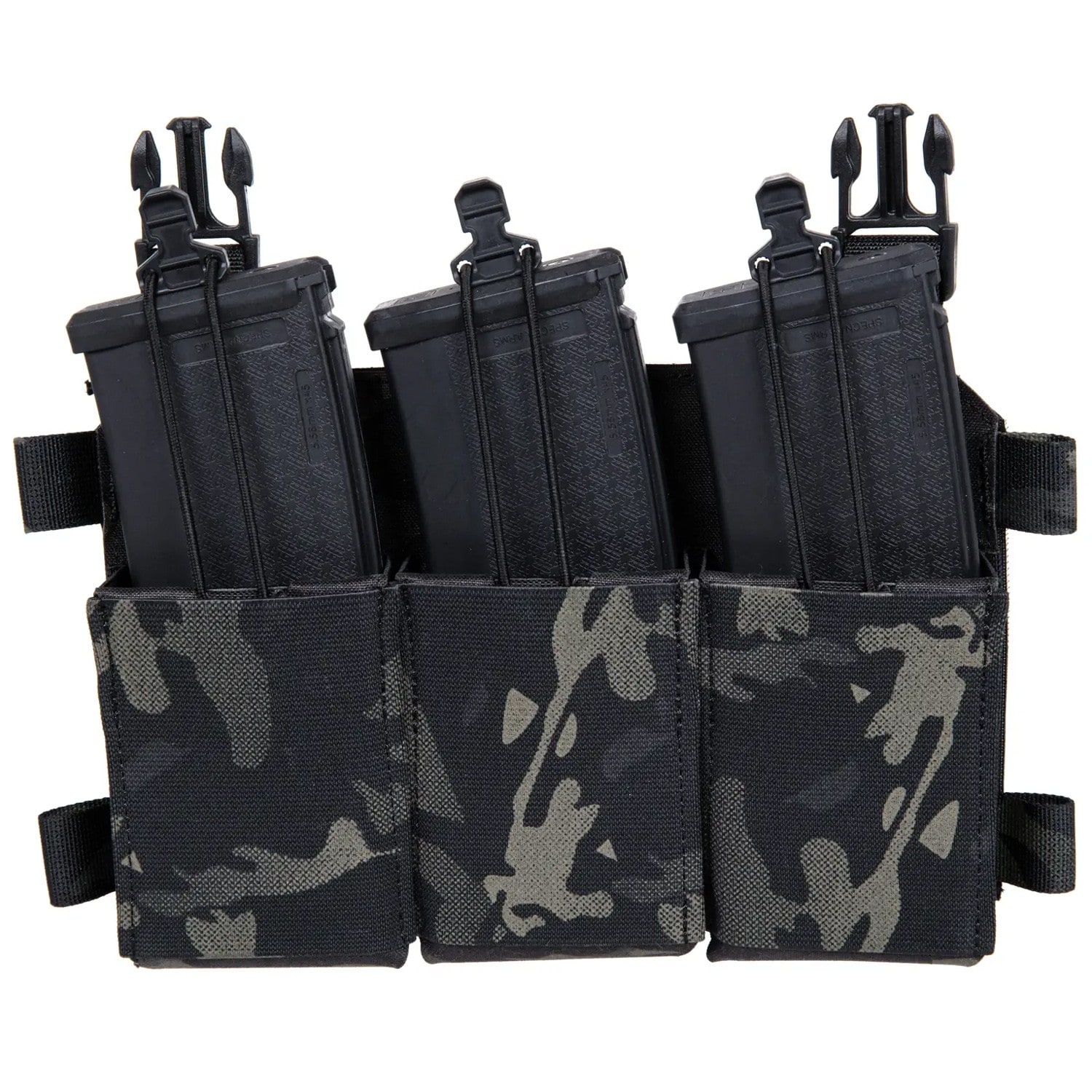 Husă triplă Primal Gear elastică pentru încărcătoare mari - MultiCam Black