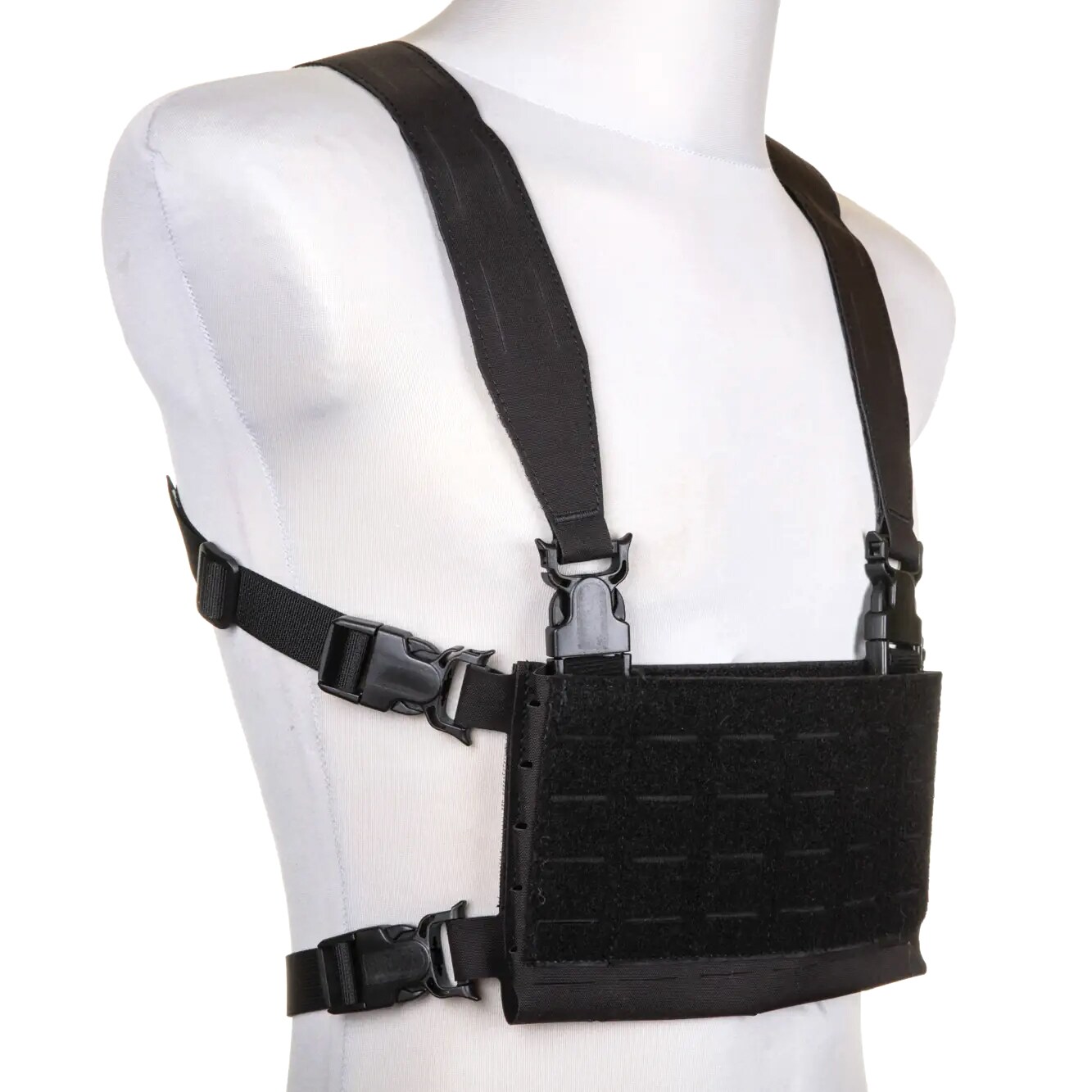 Vestă tactică Primal Gear Chest Rig Panel - Neagră