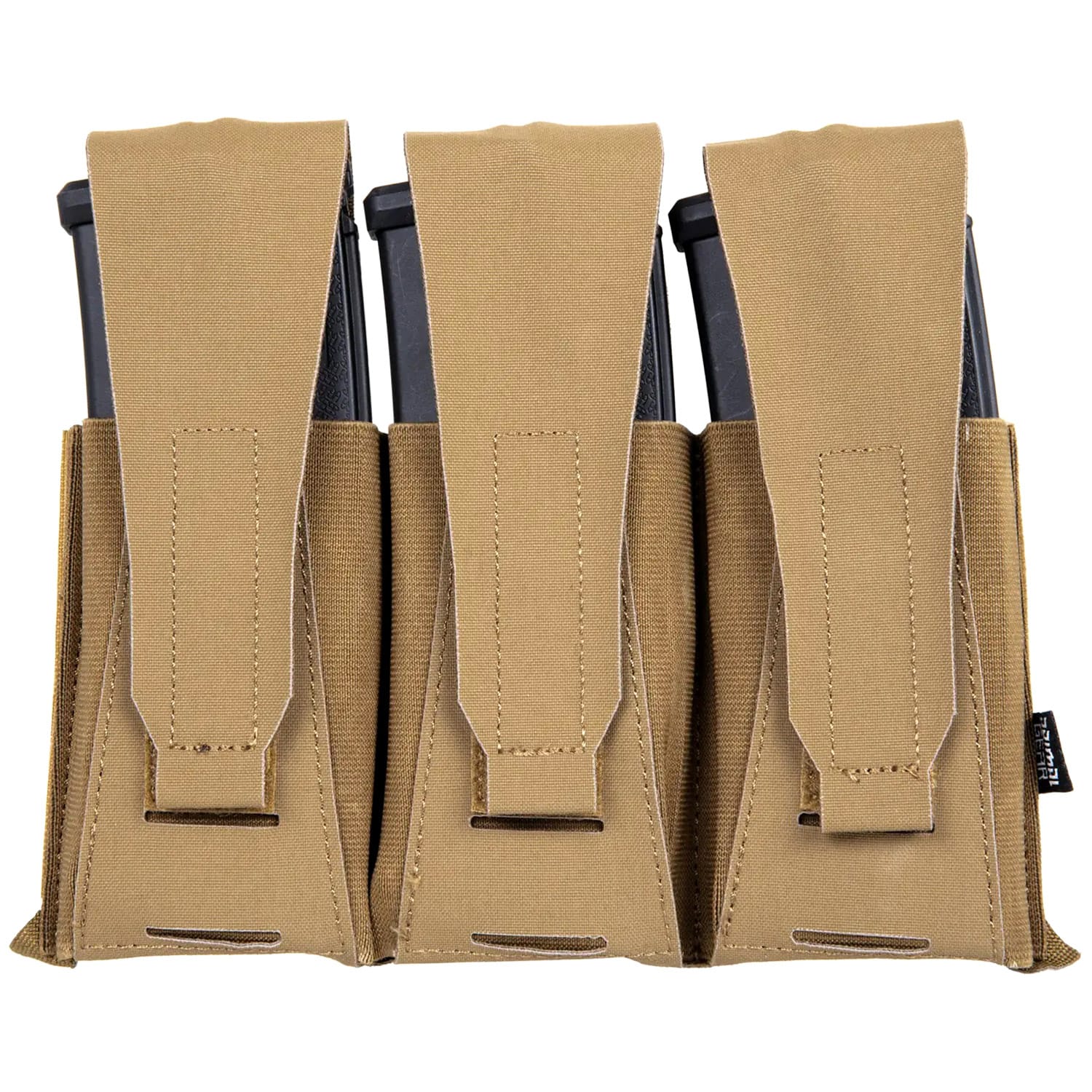 Husă triplă Primal Gear LG3V2 pentru încărcătoare mari - Coyote Brown