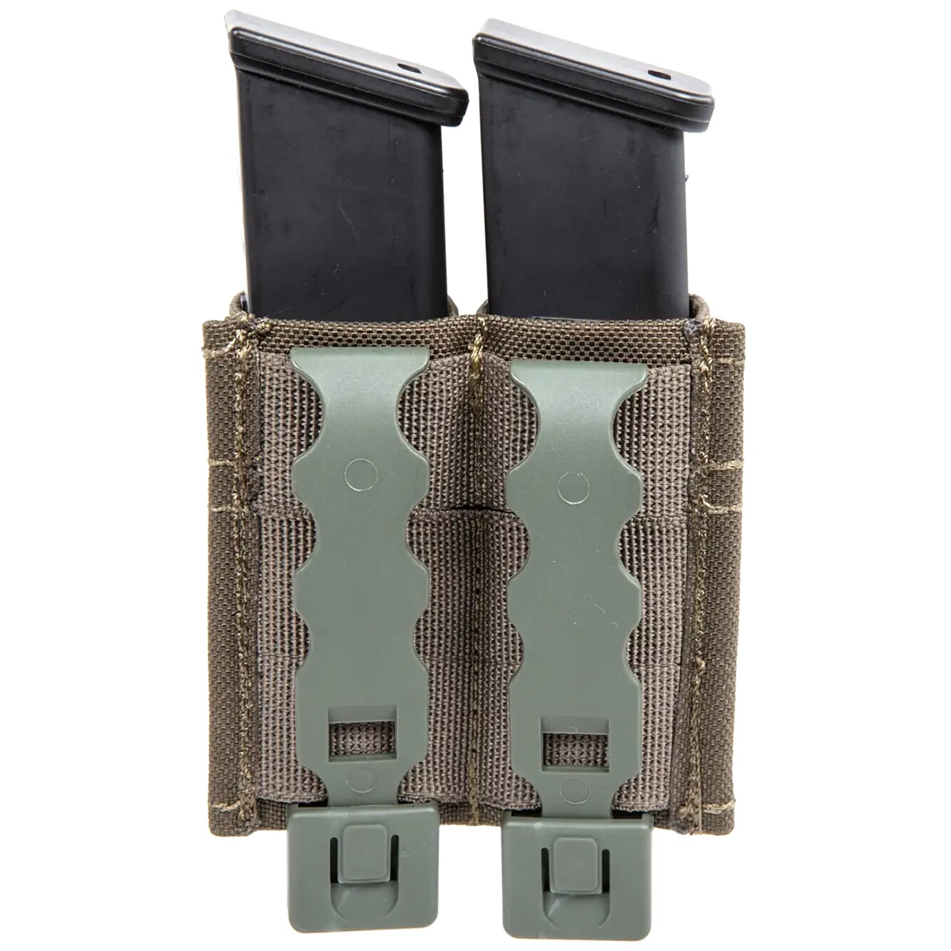 Husă dublă Wosport pentru încărcătoare 9 mm - Ranger Green