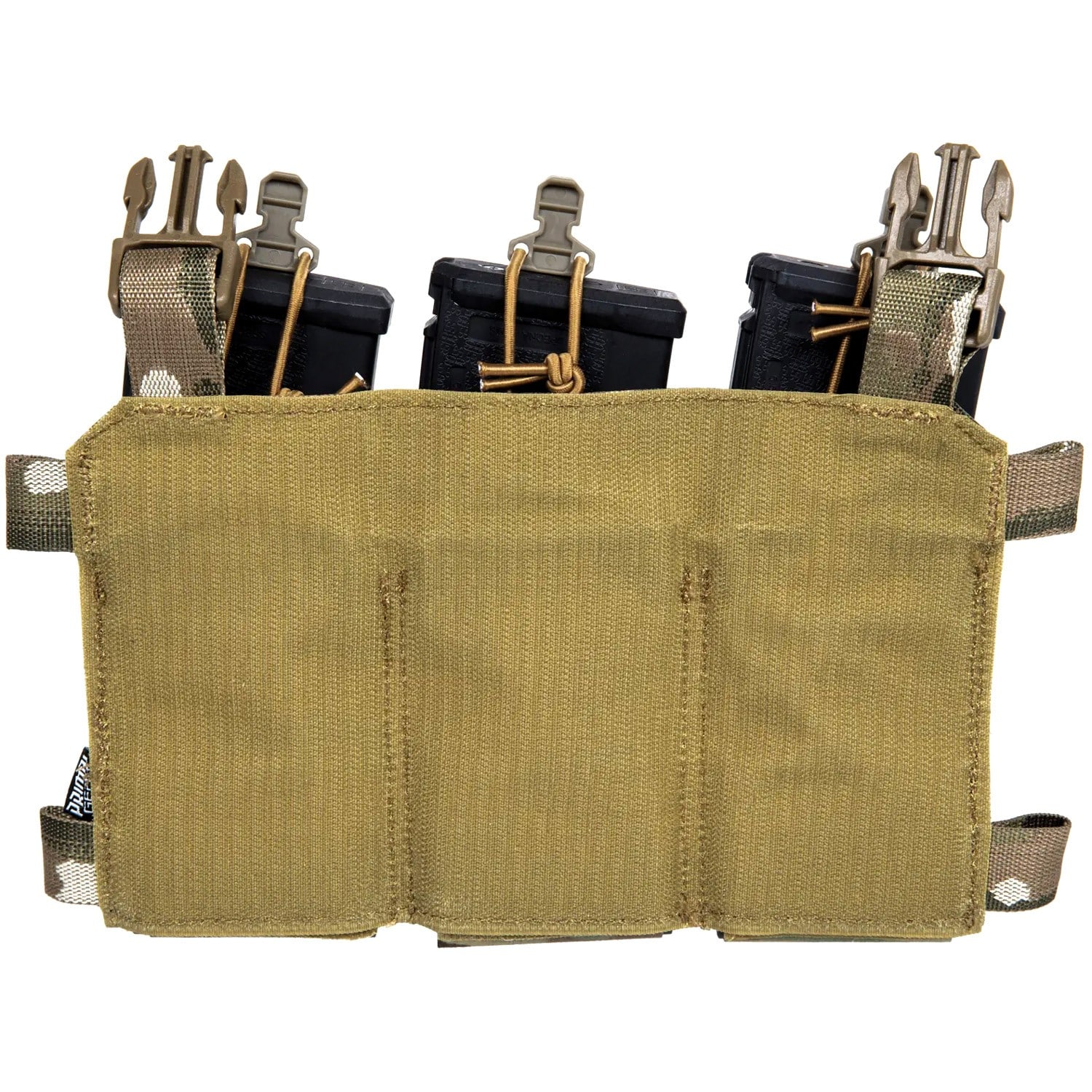 Husă triplă Primal Gear elastică pentru încărcătoare mari - MultiCam