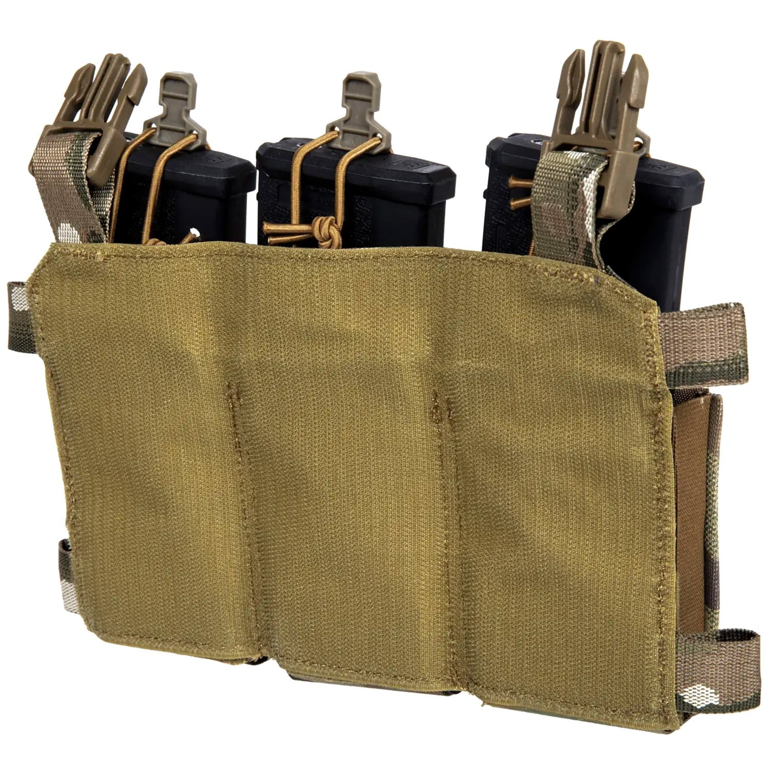 Husă triplă Primal Gear elastică pentru încărcătoare mari - MultiCam