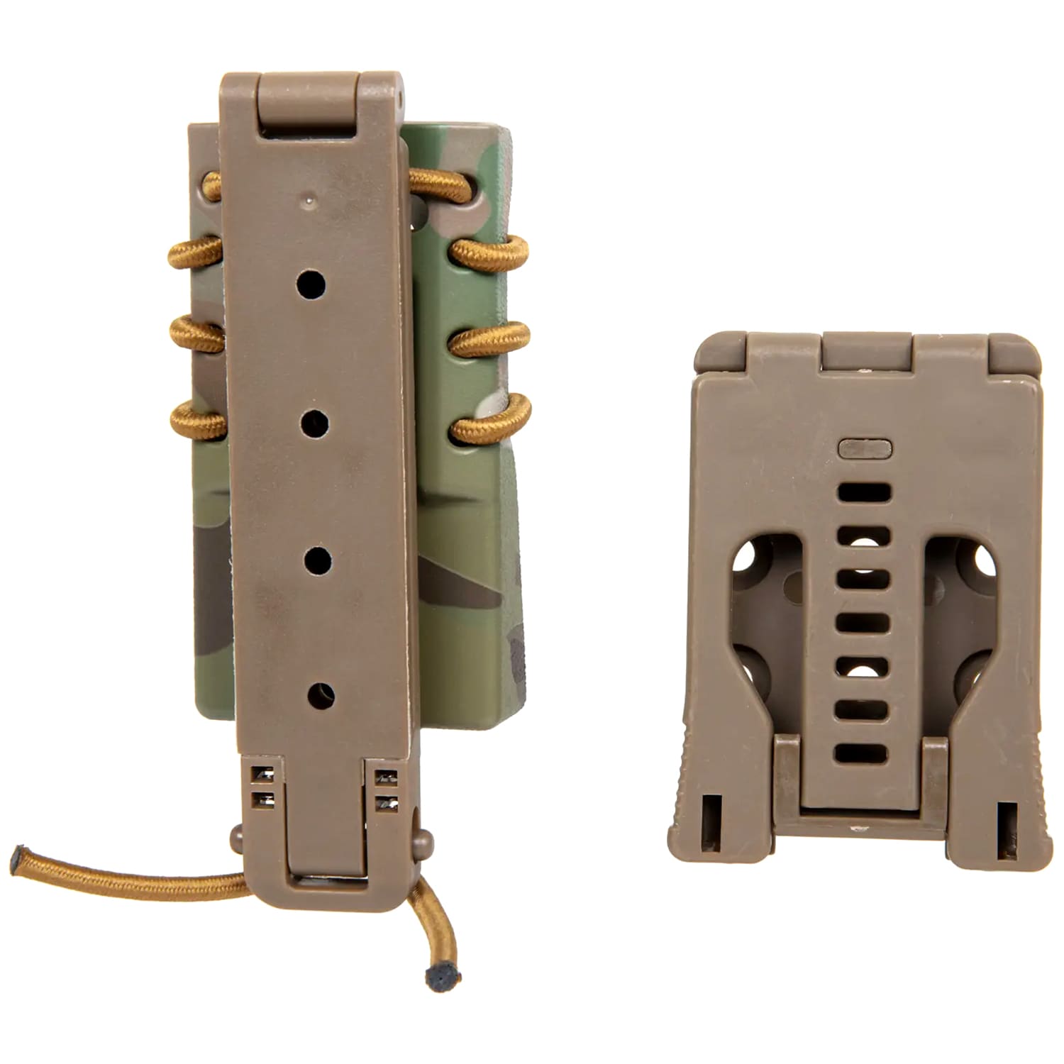 Portîncărcător Wosport Urban Assault Quick Pull pentru încărcătoare 9 mm - MultiCam