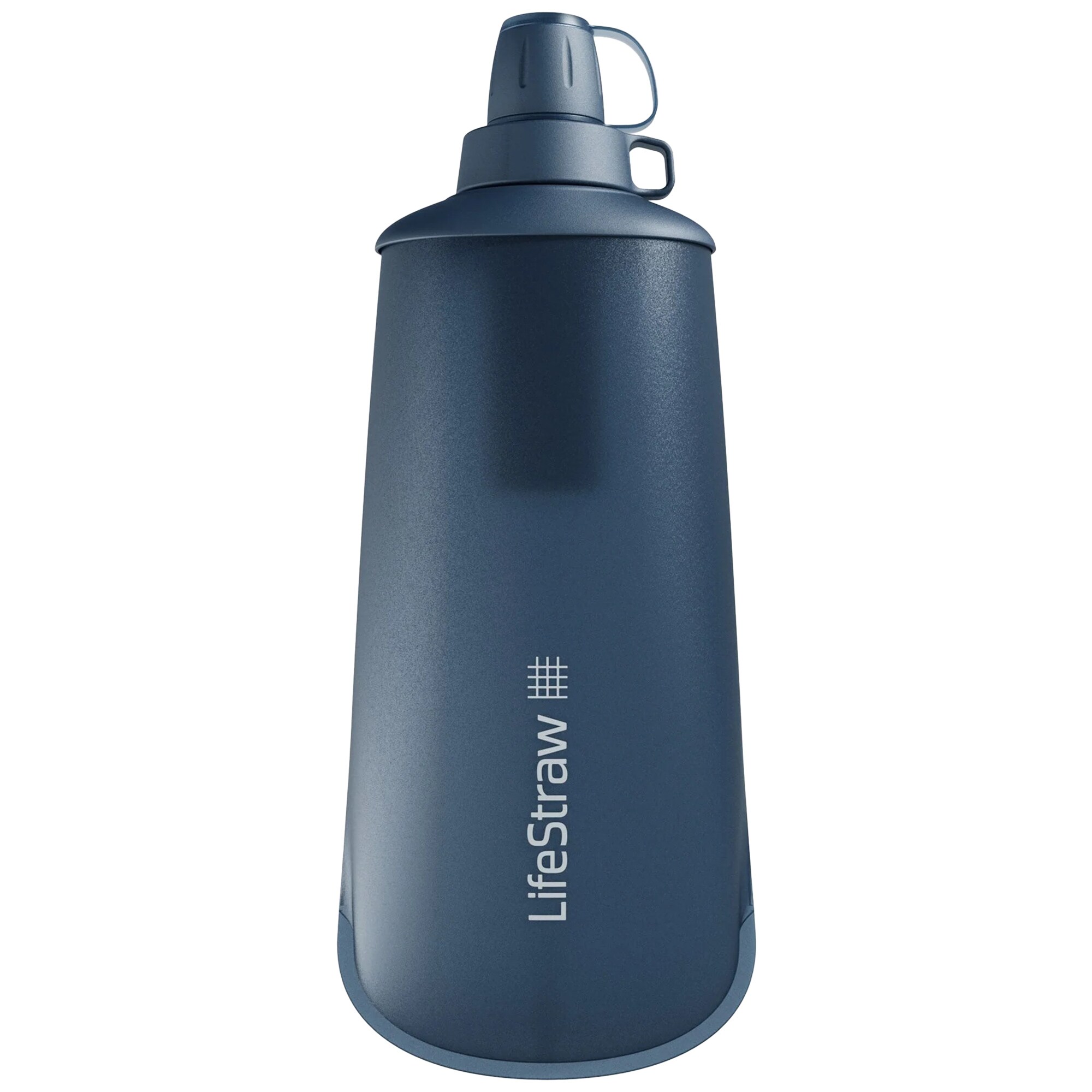Sticlă de apă pliabilă cu filtru LifeStraw Peak Squeeze 1 l - Mount Blue