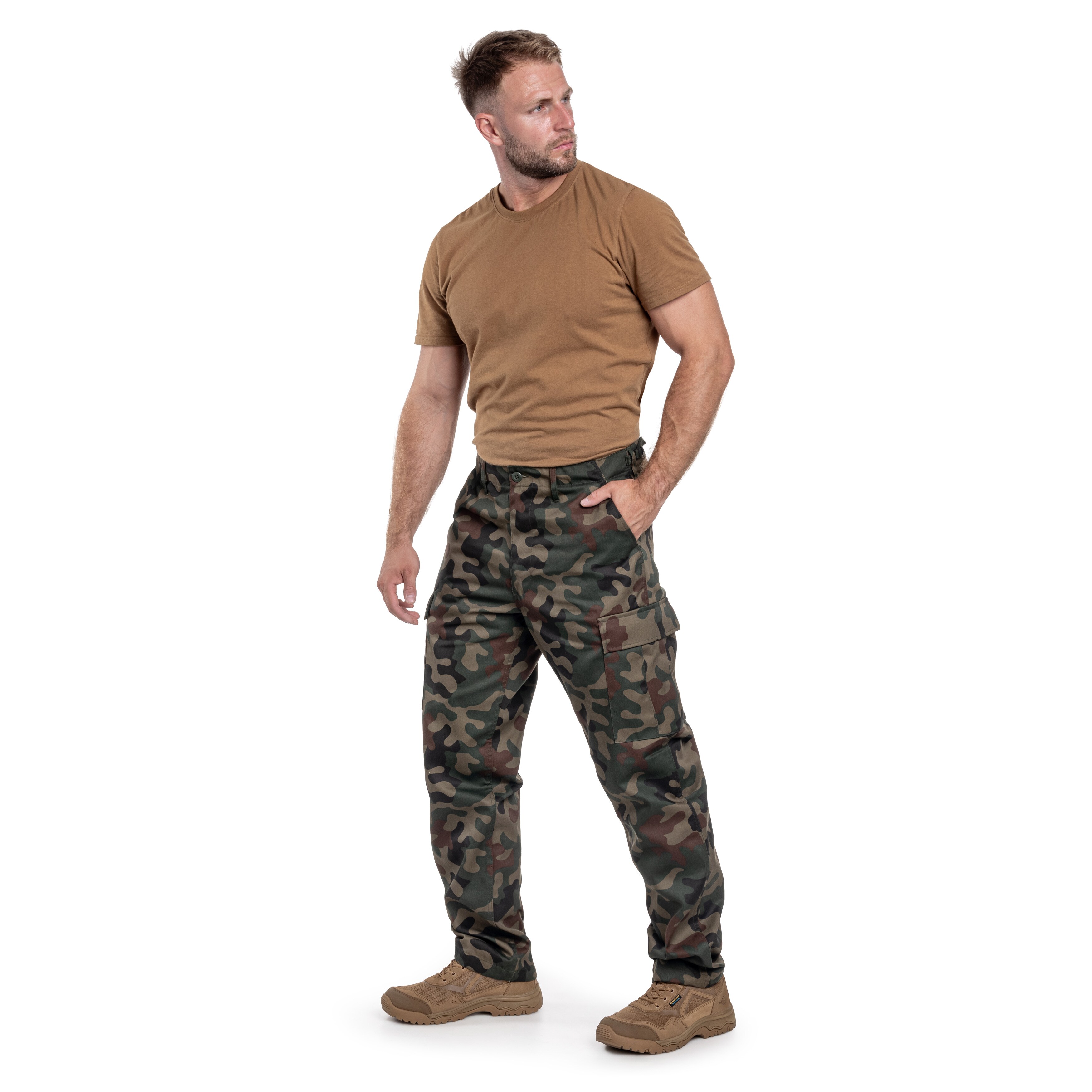 Pantaloni de uniformă militară MFH US Combat Operation BDU - wz.93 Pantera PL Woodland