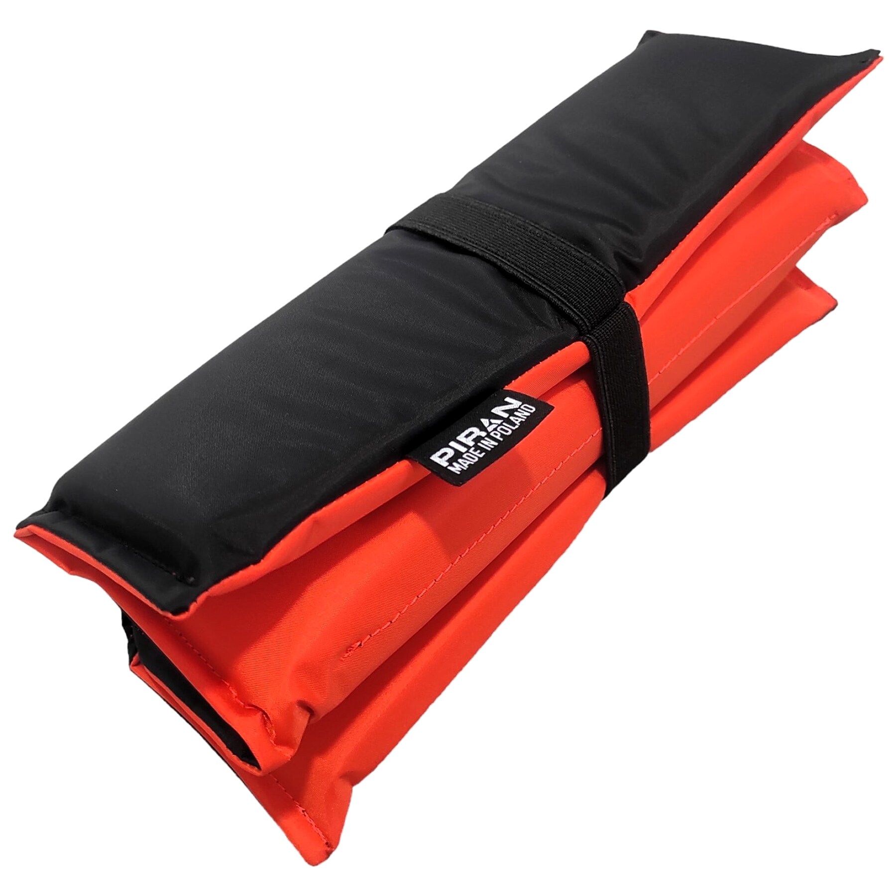 Saltea de șezut pliabilă Piran Hunter Pad - Black/Blaze Orange