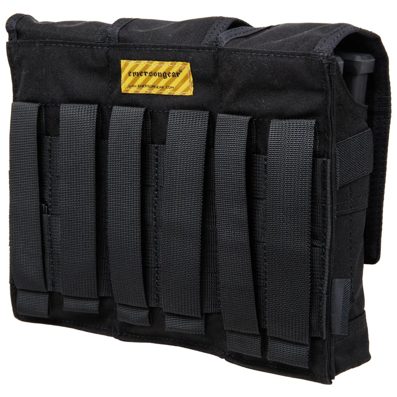 Portîncărcător triplu închis Emerson pentru încărcătoare de 7,62 mm – Black