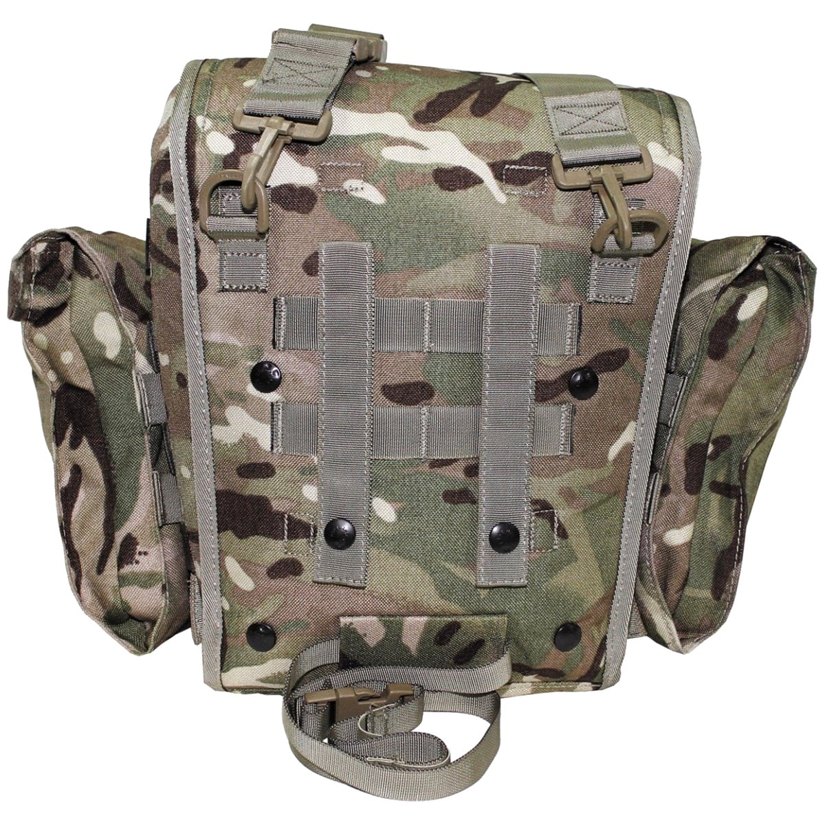 Geantă MFH Face Mask Bag MTP folosită - Surplus militar - Camo