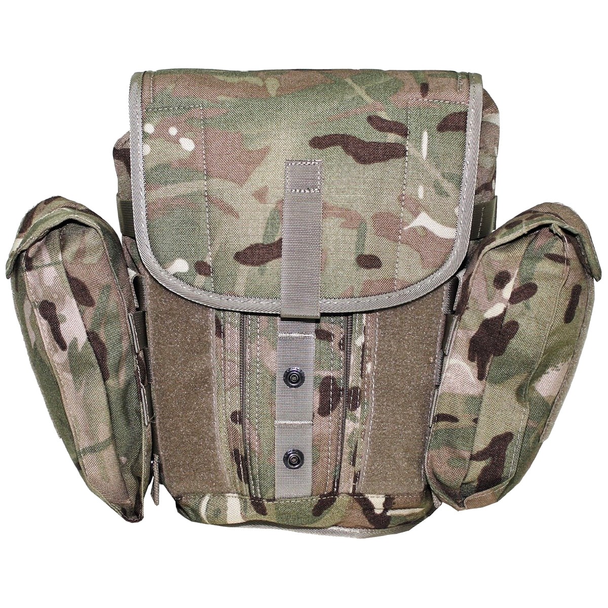 Geantă MFH Face Mask Bag MTP folosită - Surplus militar - Camo