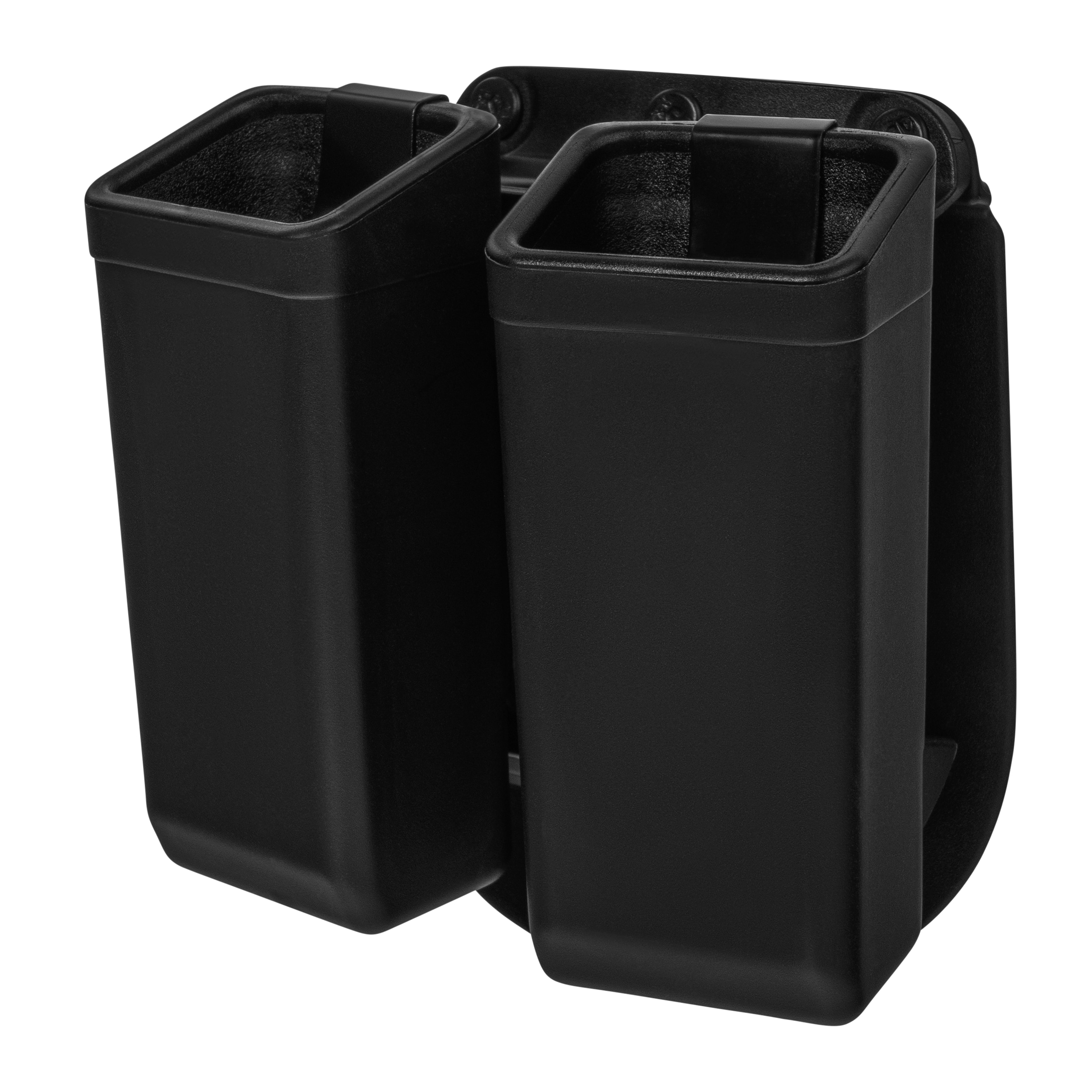 Portîncărcător dublu rotativ ESP cu montură Paddle pentru încărcătoare de 9 mm - Black