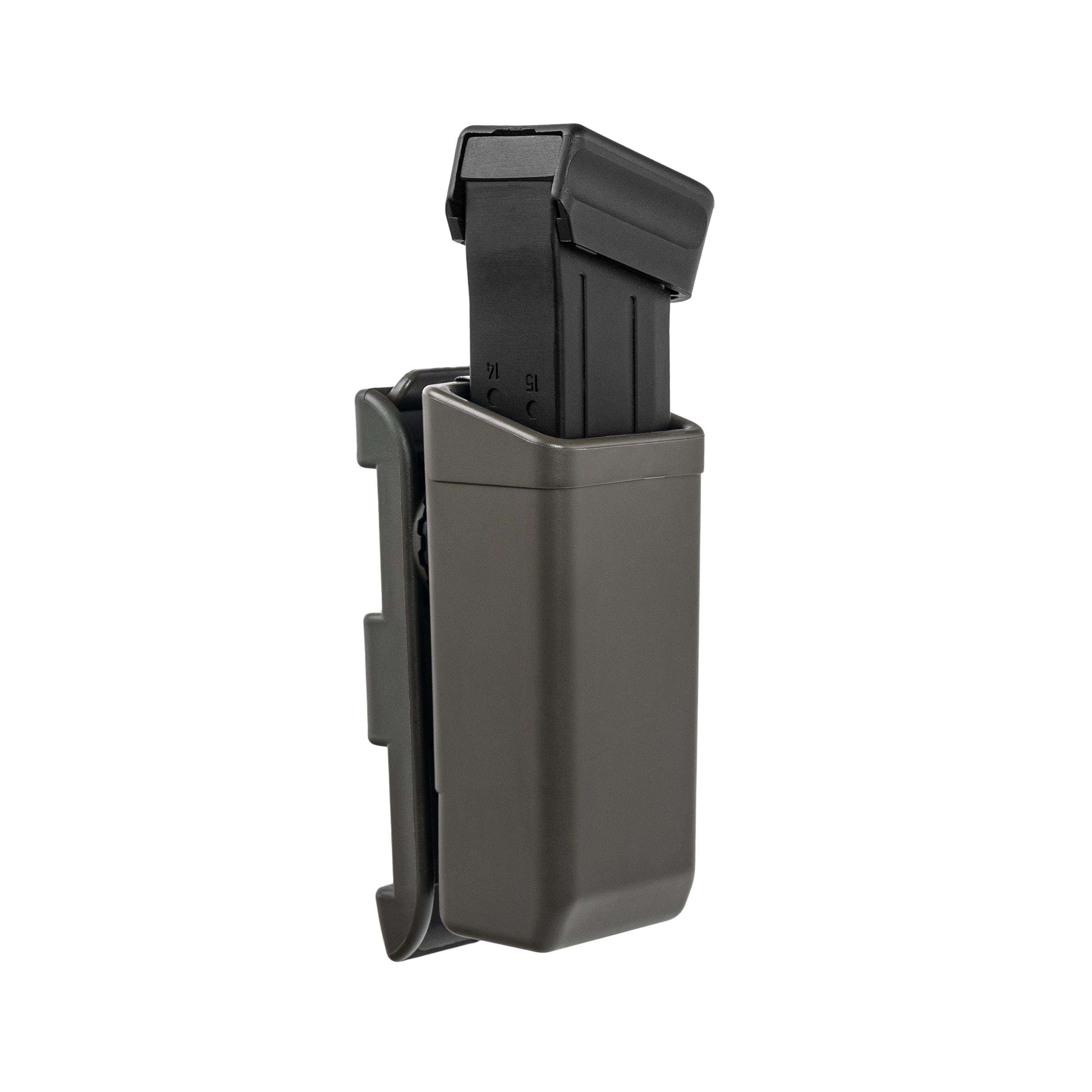 Husă rotativă ESP cu suport UBC-04-1 Clip pentru încărcător 9 mm - Olive Drab