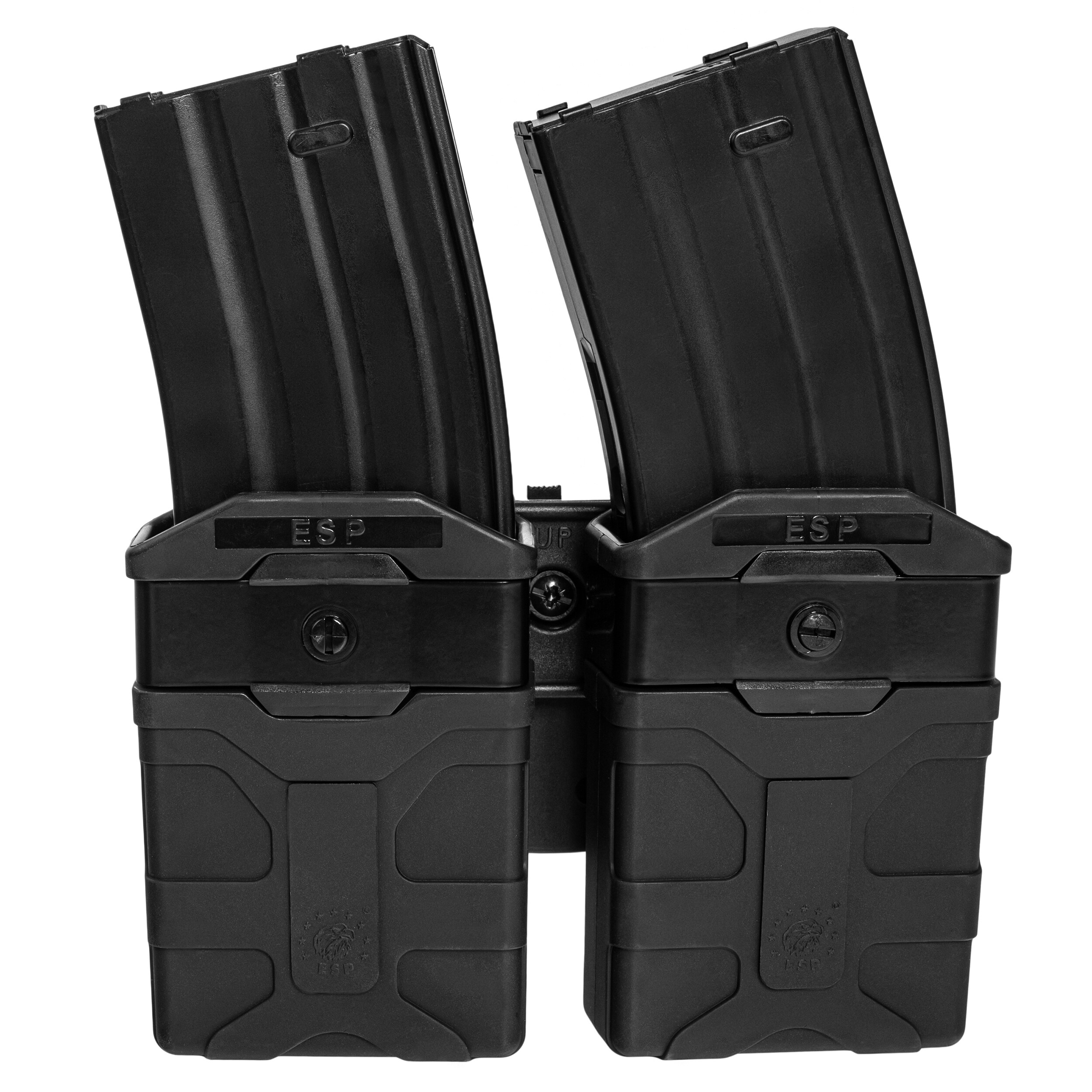 Husă dubră rotativă ESP cu suport UBC-01 Clip pentru încărcator - Black