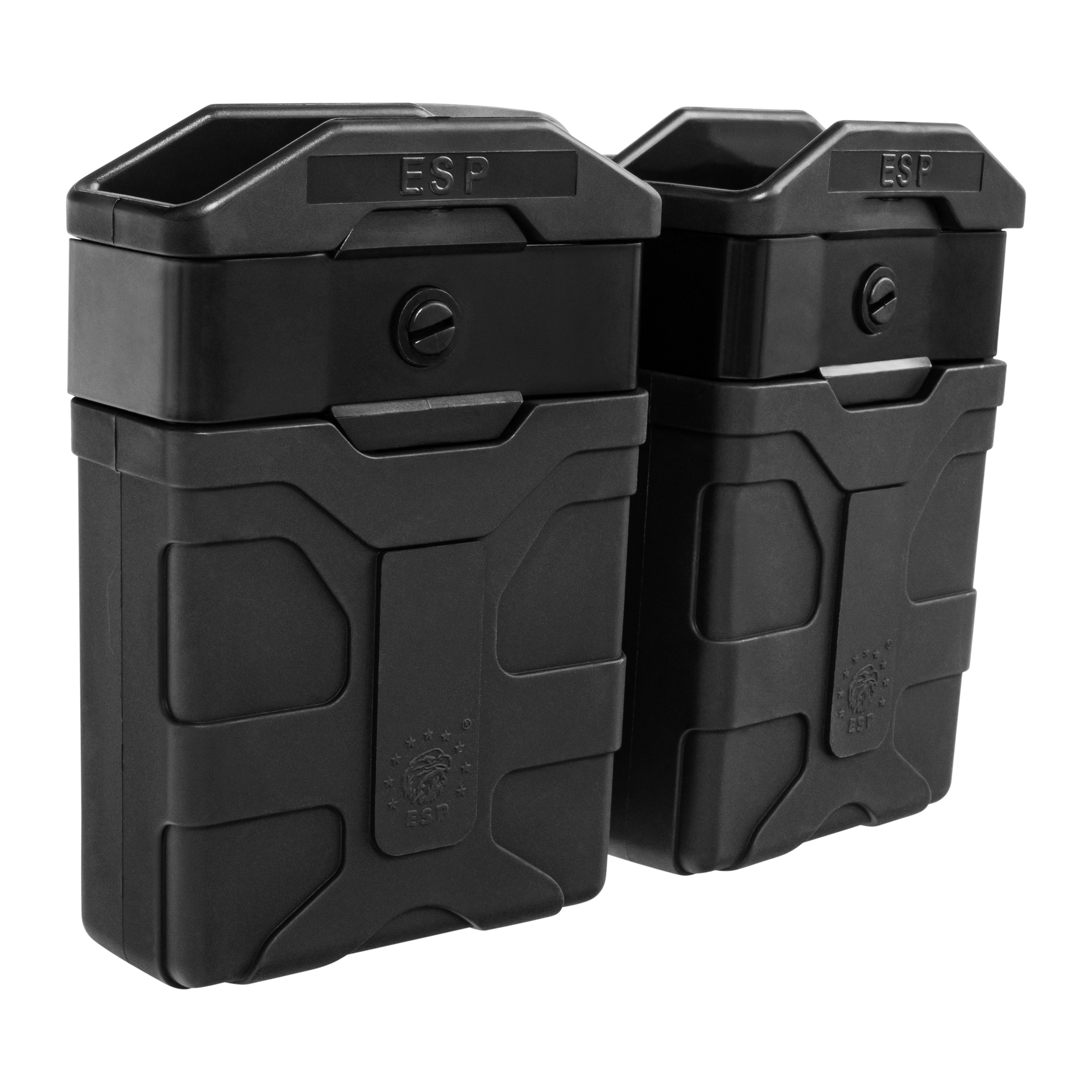 Husă dublă rotativă ESP cu suport Paddle pentru încărcătoare de calibre 5.56 mm - Black