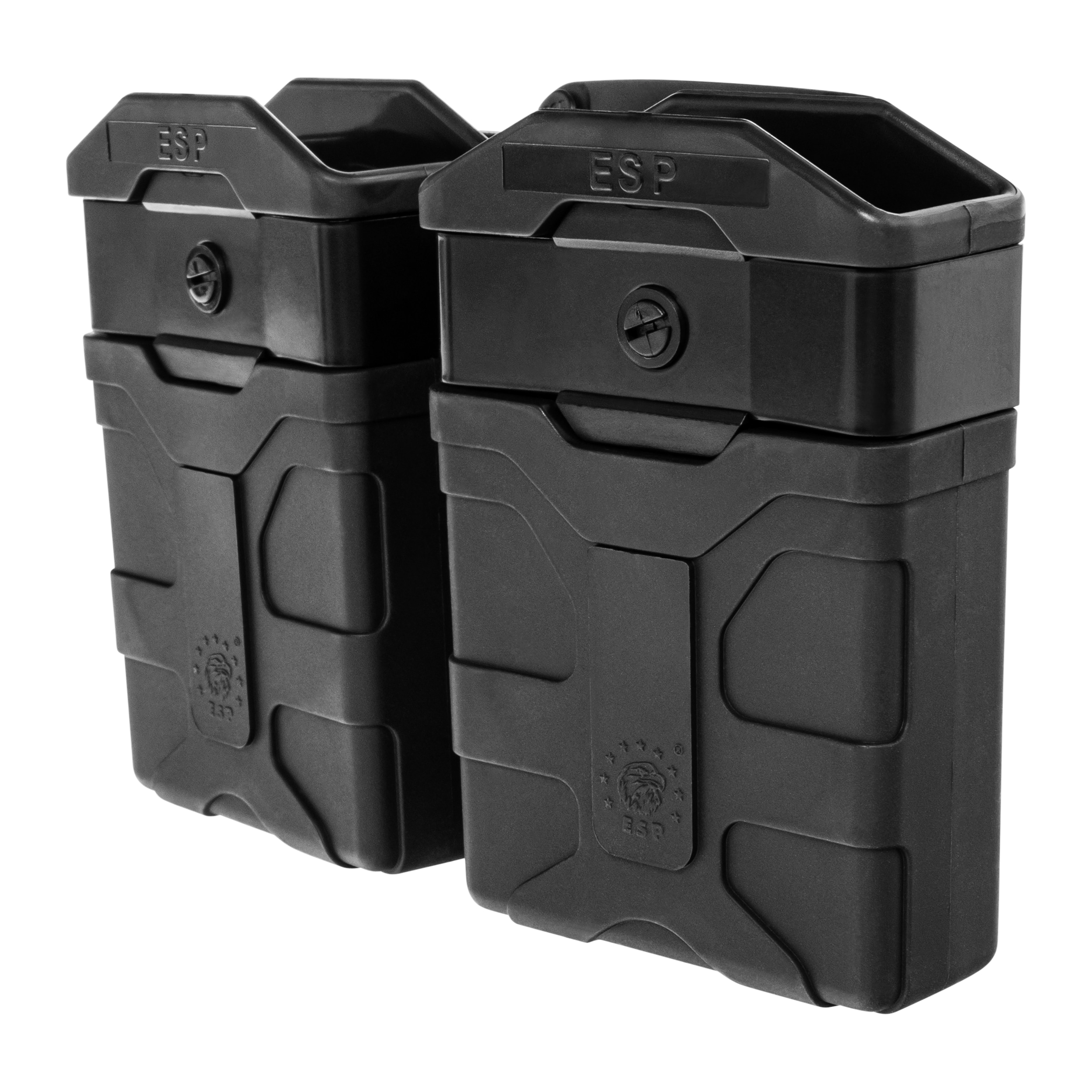 Husă dublă rotativă ESP cu suport Paddle pentru încărcătoare de calibre 5.56 mm - Black