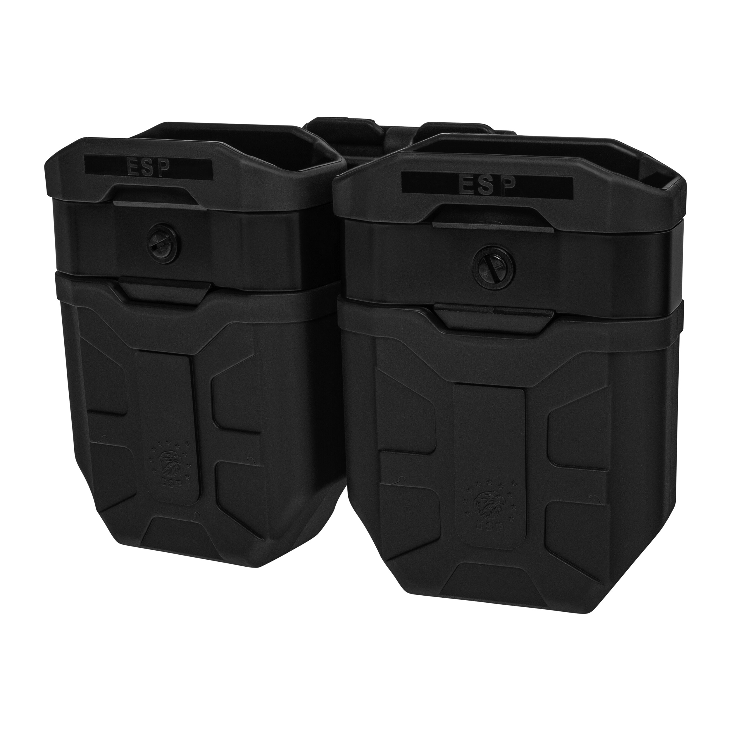 Husă dublă rotativă ESP cu suport UBC-07 Clip pentru încărcatoare 7,62 mm - Black