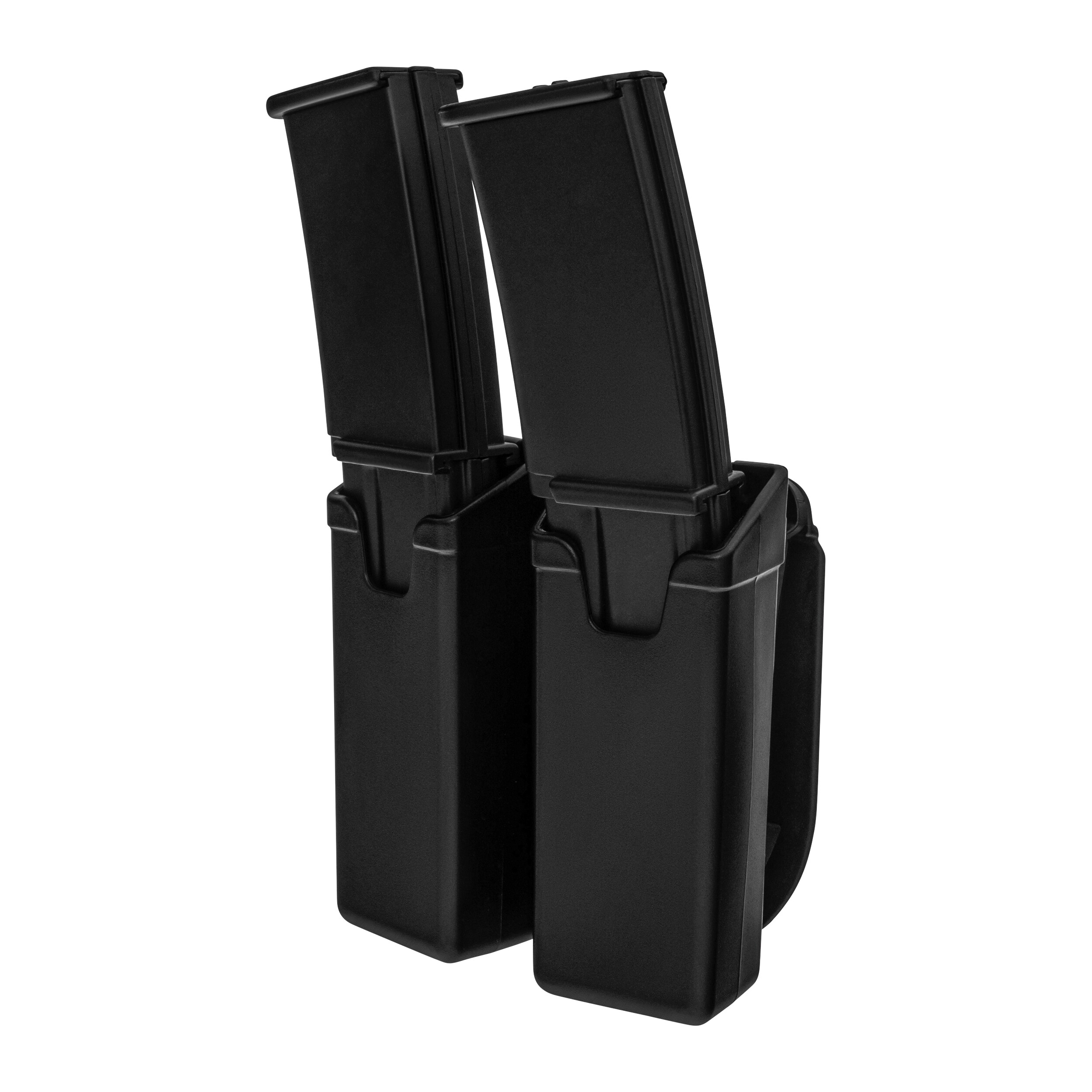 Husă dublă rotativă ESP cu suport Paddle pentru încărcătoare de dimensiuni medii - Black