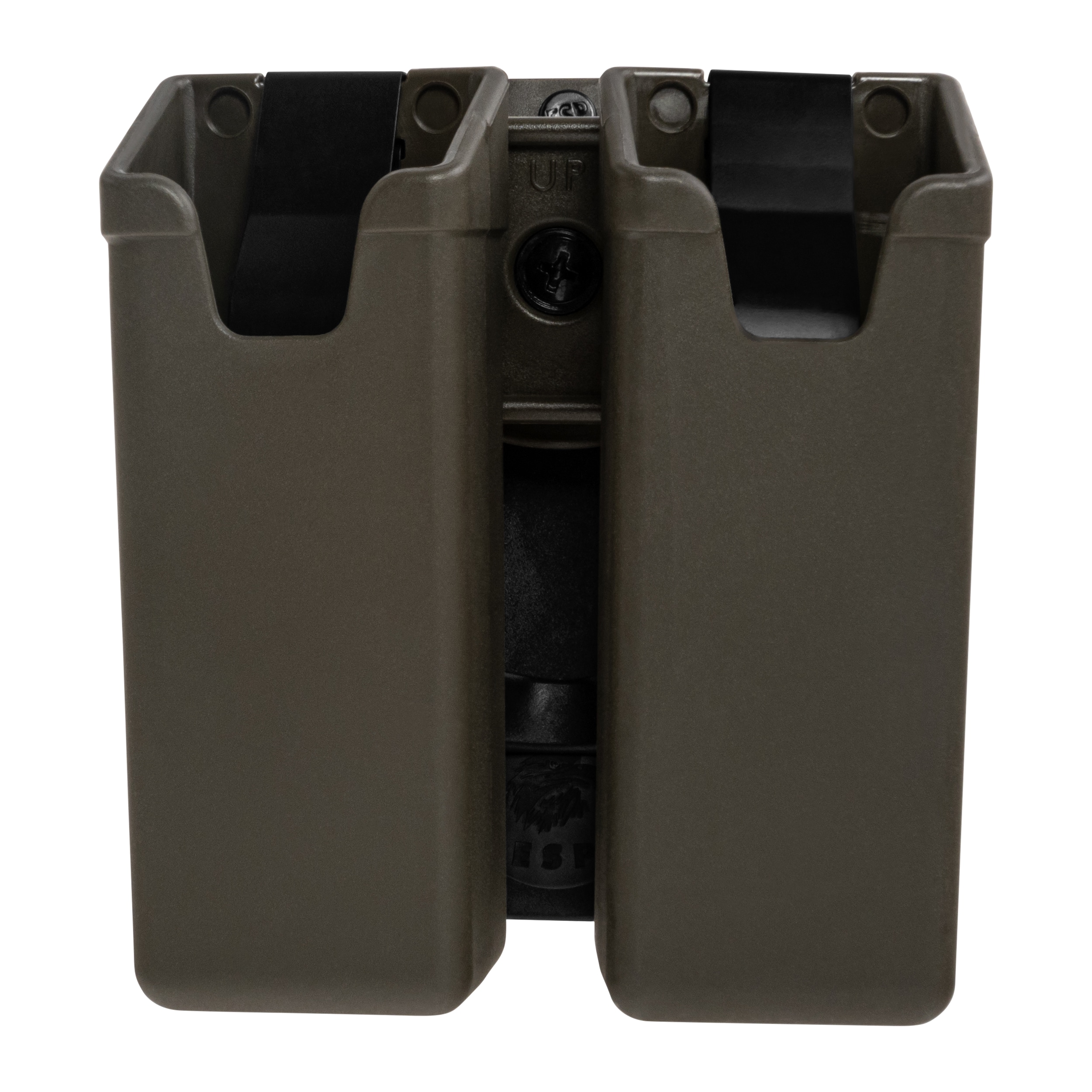 Husă dublă rotativă ESP cu suport Paddle pentru încărcătoare de dimensiuni medii - Olive Drab