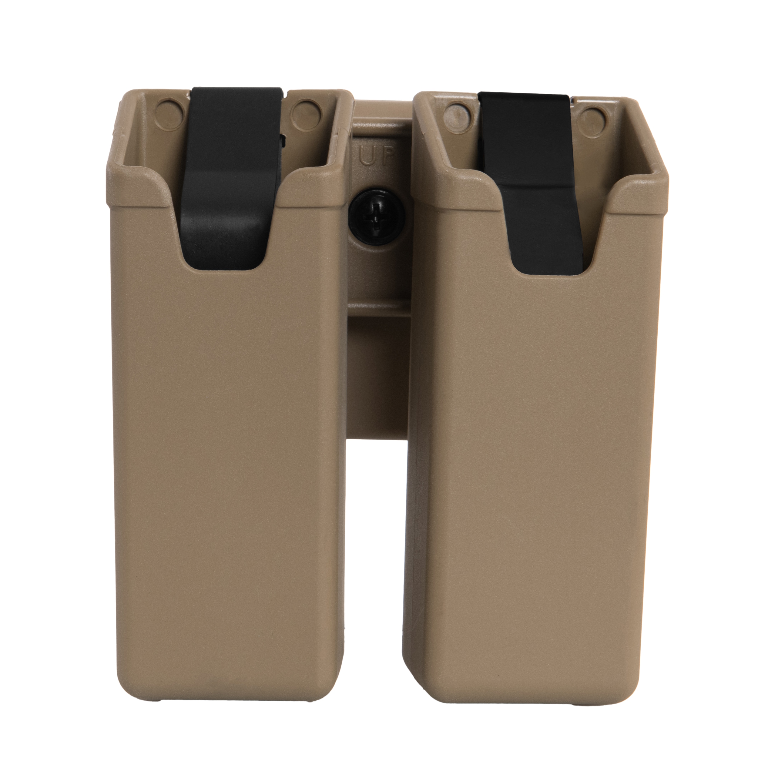 Husă dublă ESP cu suport UBC-03 Clip pentru încărcătoare MP5/UZI/SA VZ.61 - Khaki