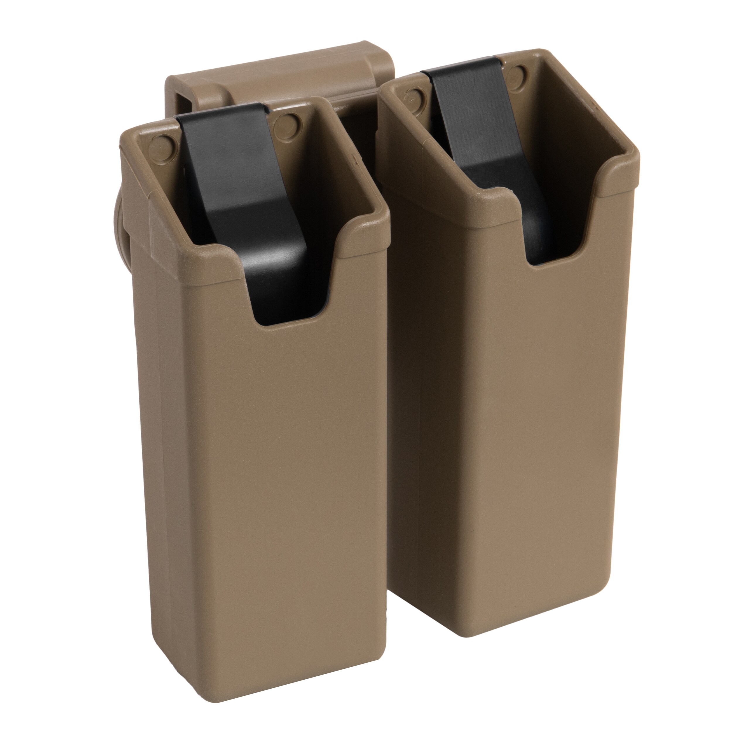 Husă dublă ESP cu suport UBC-03 Clip pentru încărcătoare MP5/UZI/SA VZ.61 - Khaki