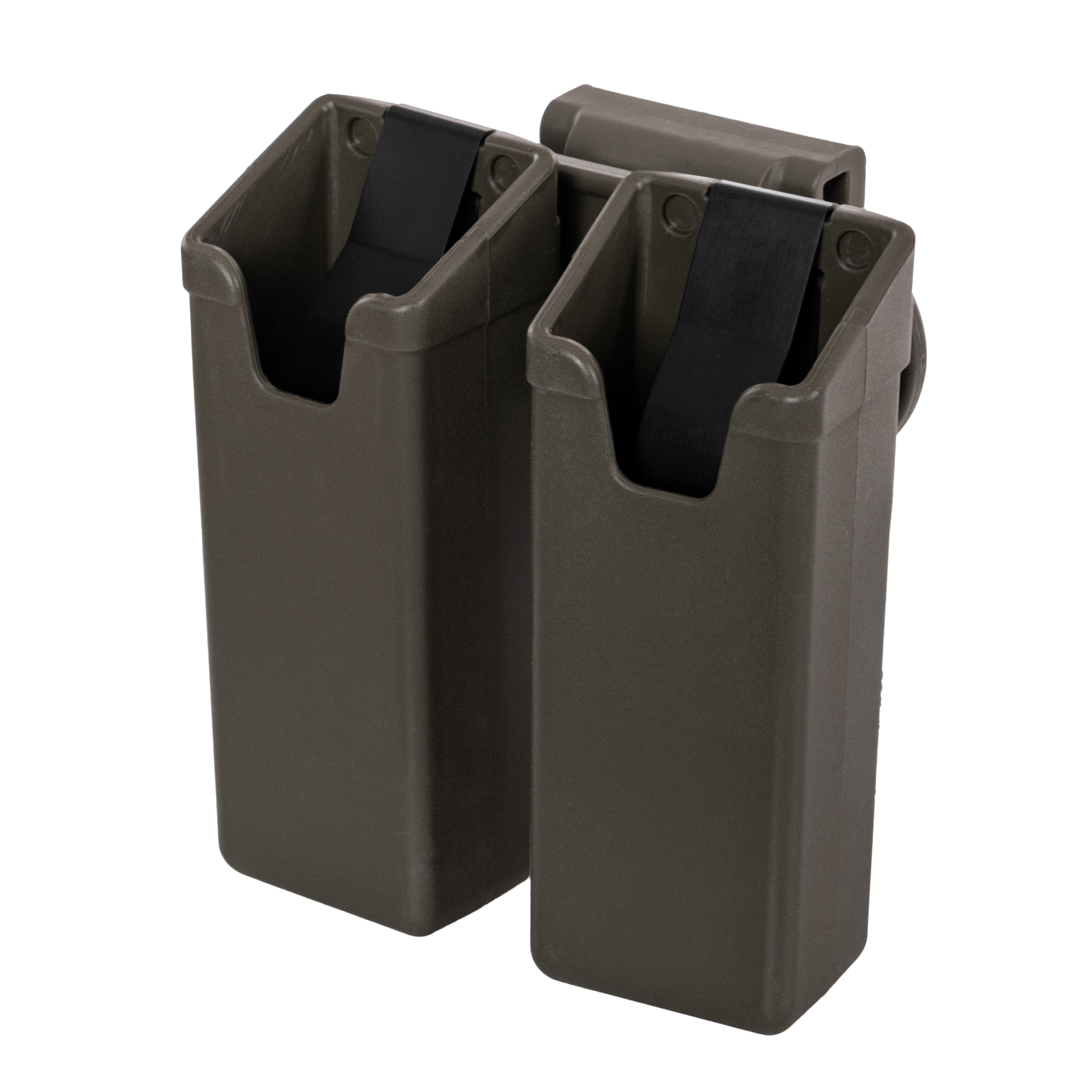 Husă dublă ESP cu suport UBC-03 Clip pentru încărcătoare MP5/UZI/SA VZ.61 - Olive Drab