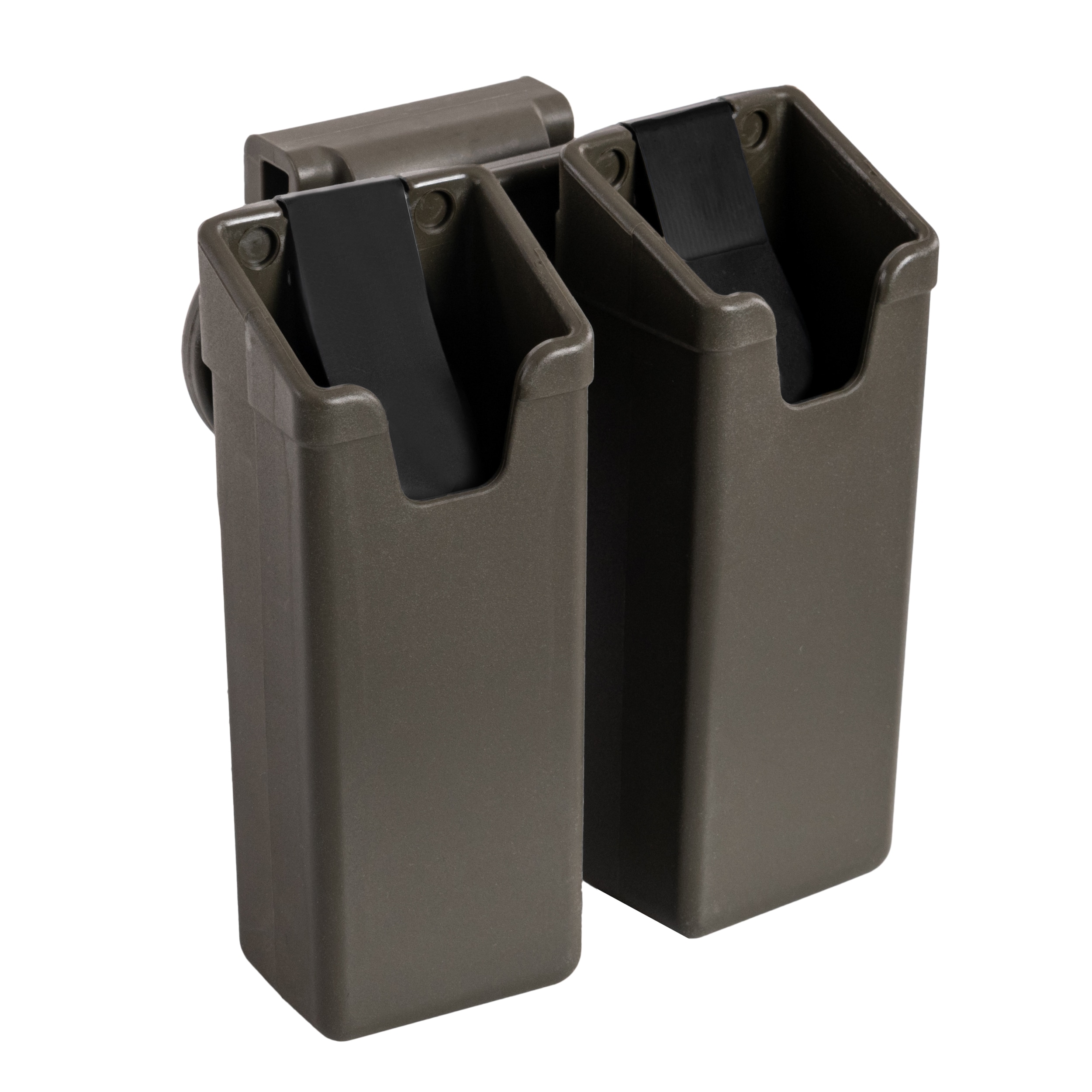 Husă dublă ESP cu suport UBC-03 Clip pentru încărcătoare MP5/UZI/SA VZ.61 - Olive Drab