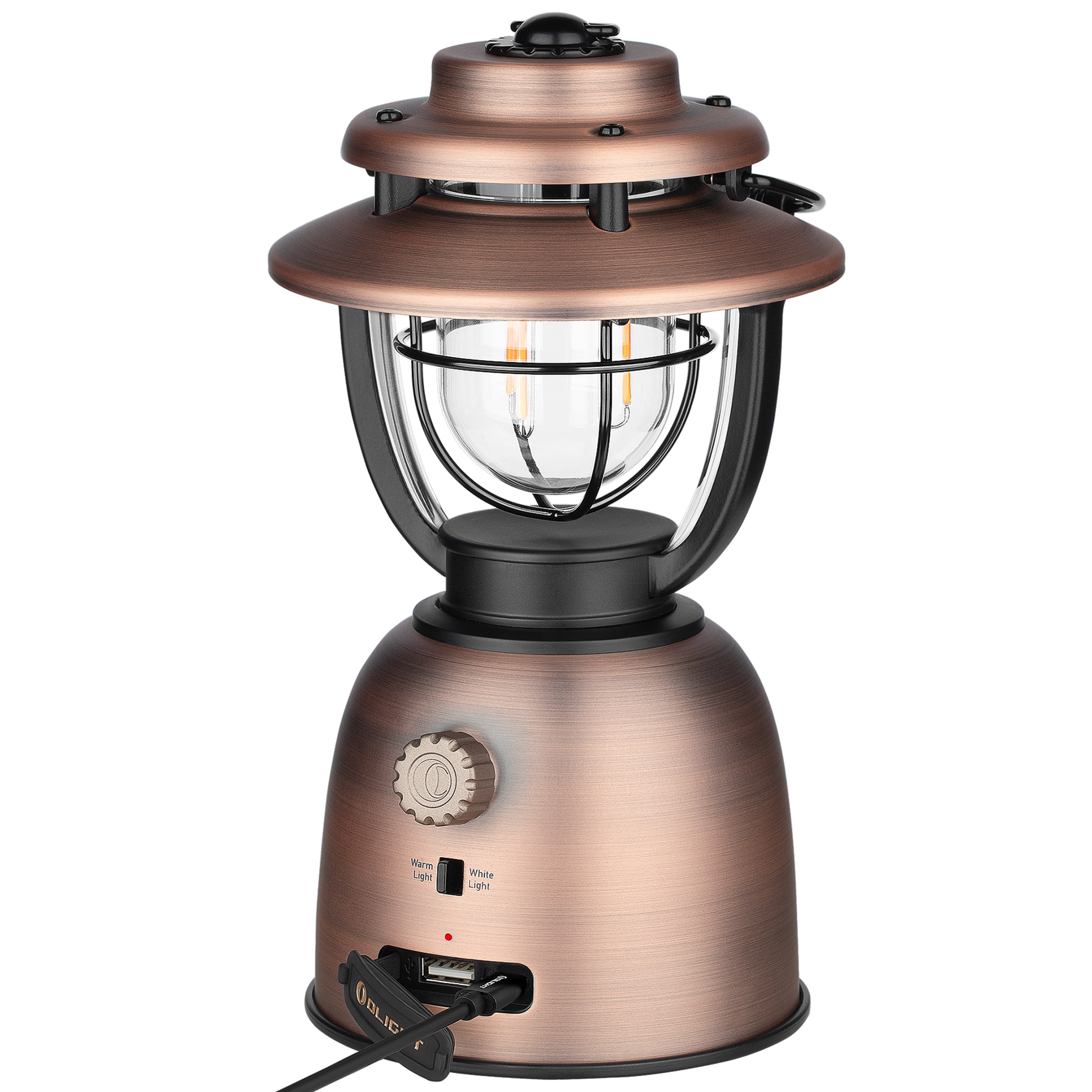 Lampă pentru camping Olight Olantern Stretch Vintage Copper - 500 lumeni
