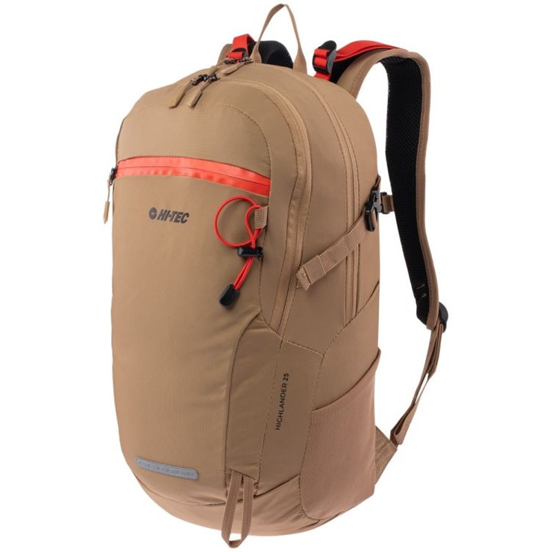 Rucsac Hi-Tec Highlander 25 l - Light Brown/Orange