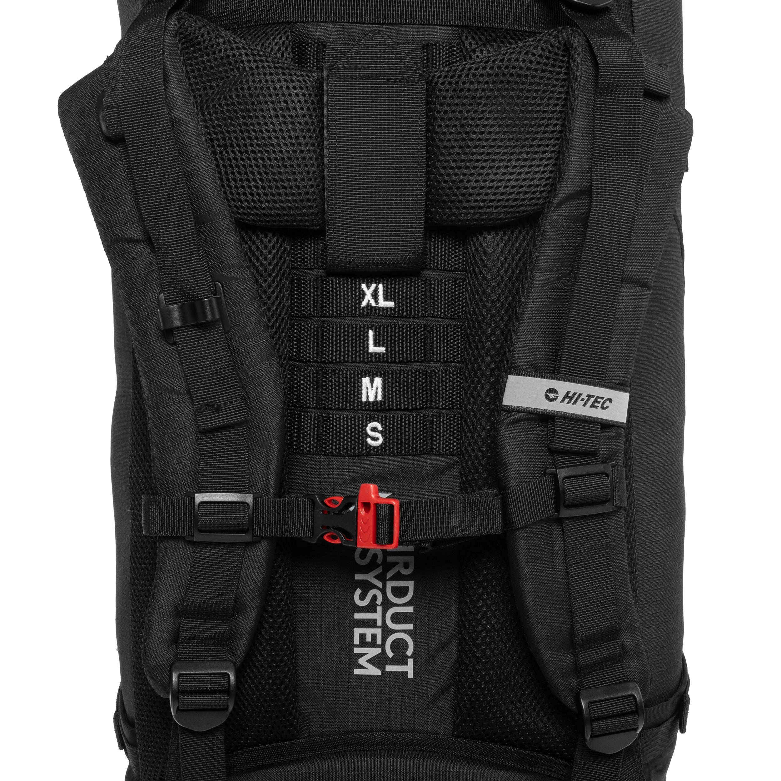 Rucsac Hi-Tec Stone 75 l - Black/High Risk Red