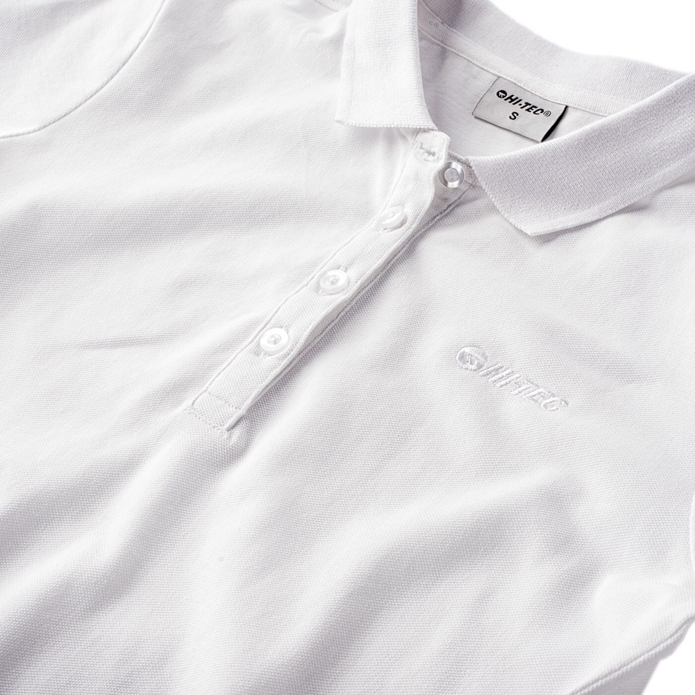 Tricou polo de damă Hi-Tec Lady Romso - White