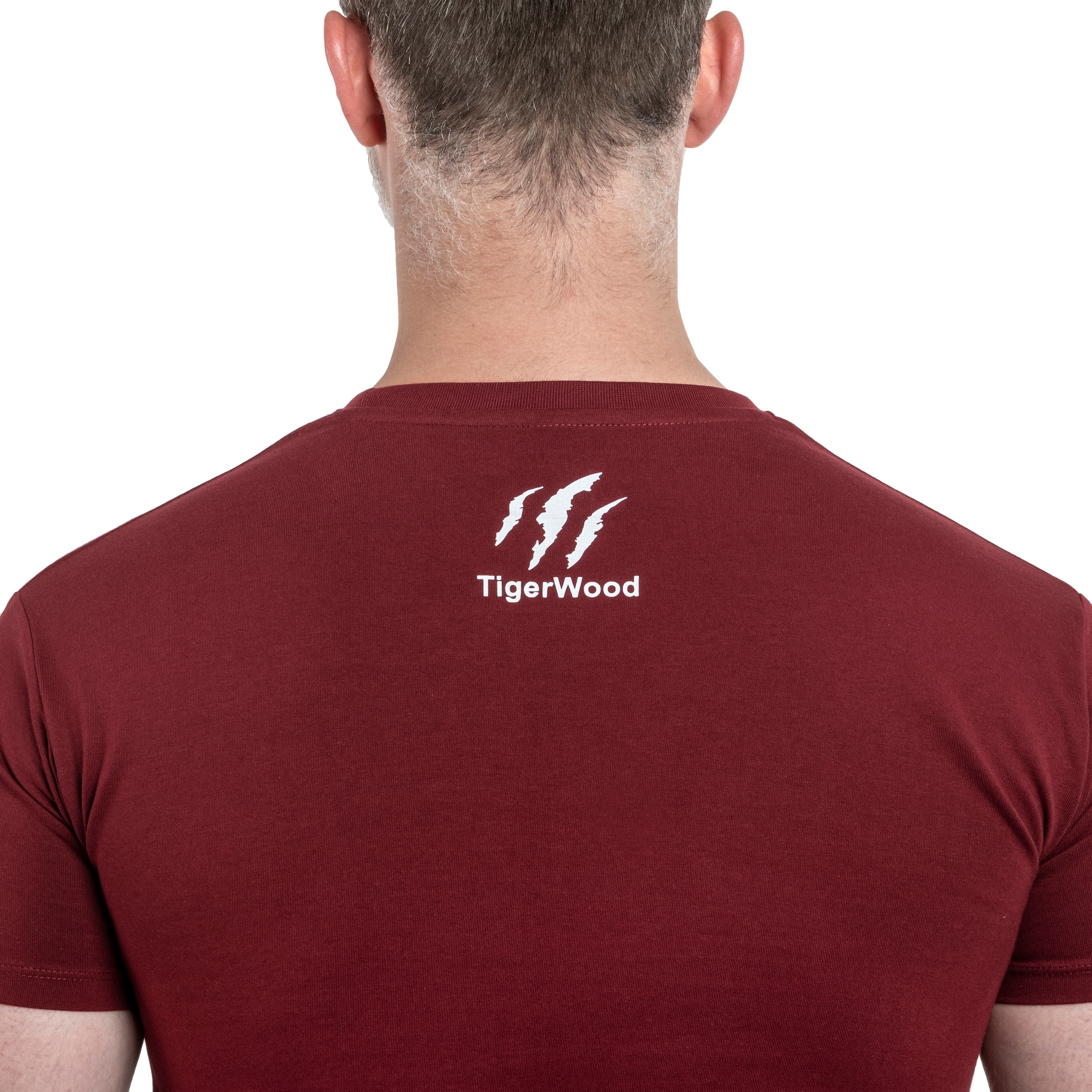 Tricou TigerWood Trandafirul vânturilor - Bordo