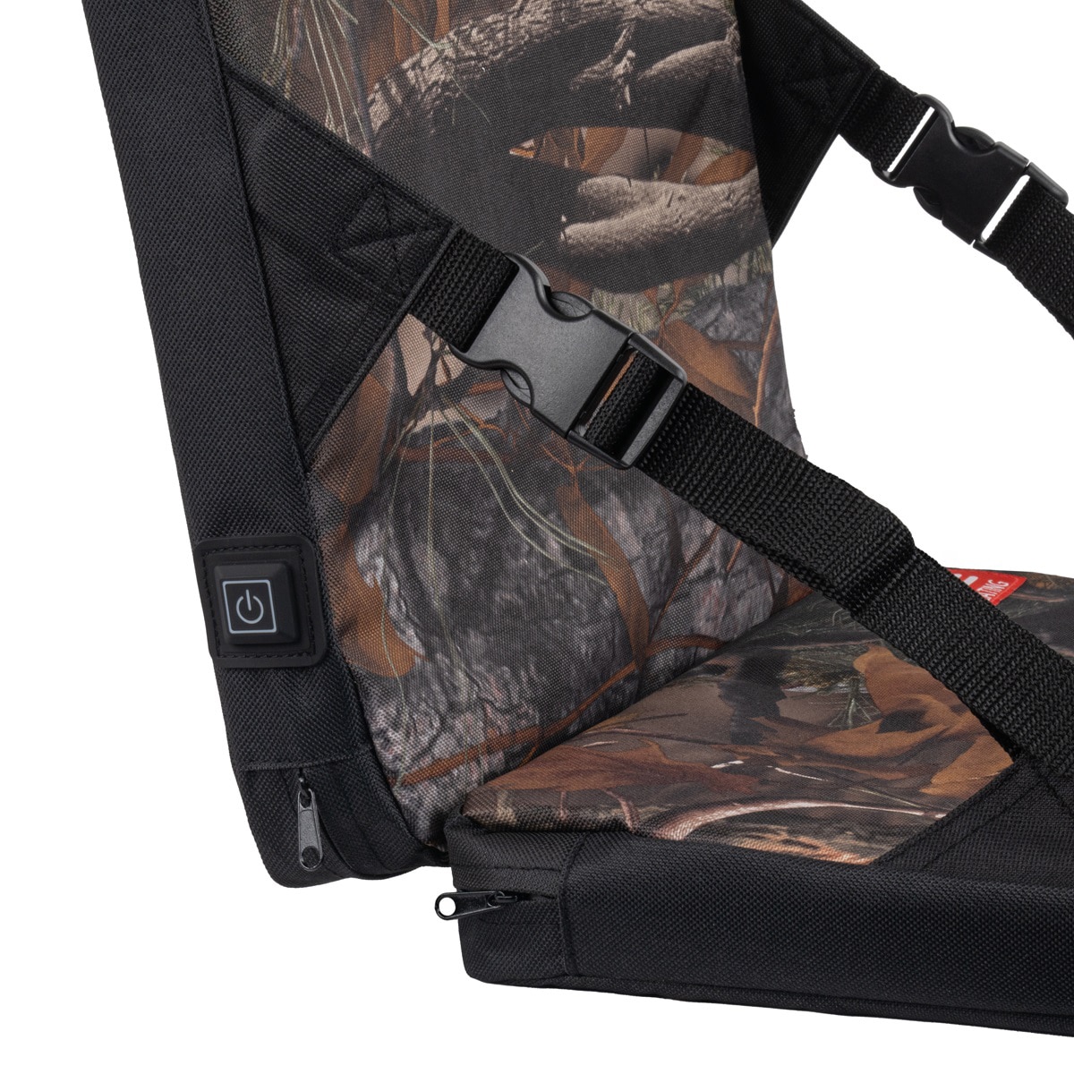 Scaun încălzit Delta Optical - Maro