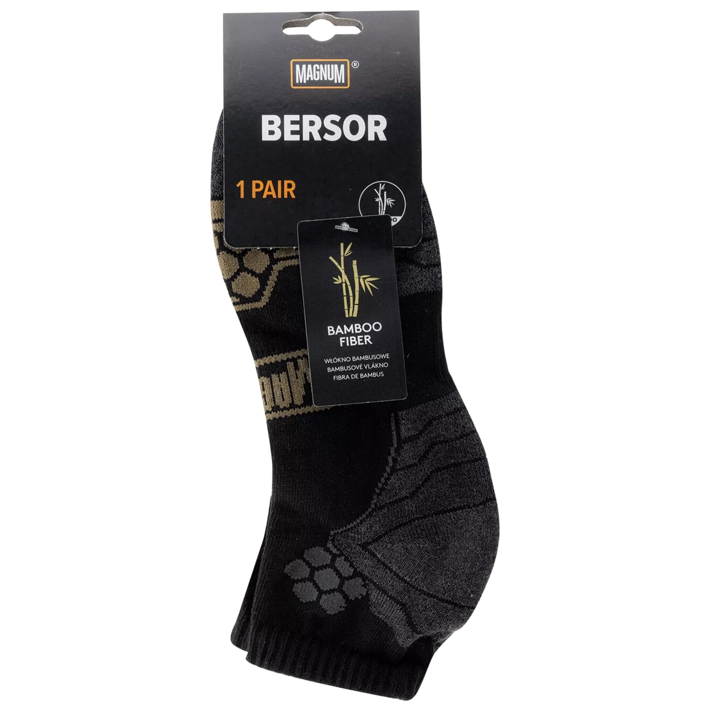Șosete Magnum Bersor - Black/Grey/Olive