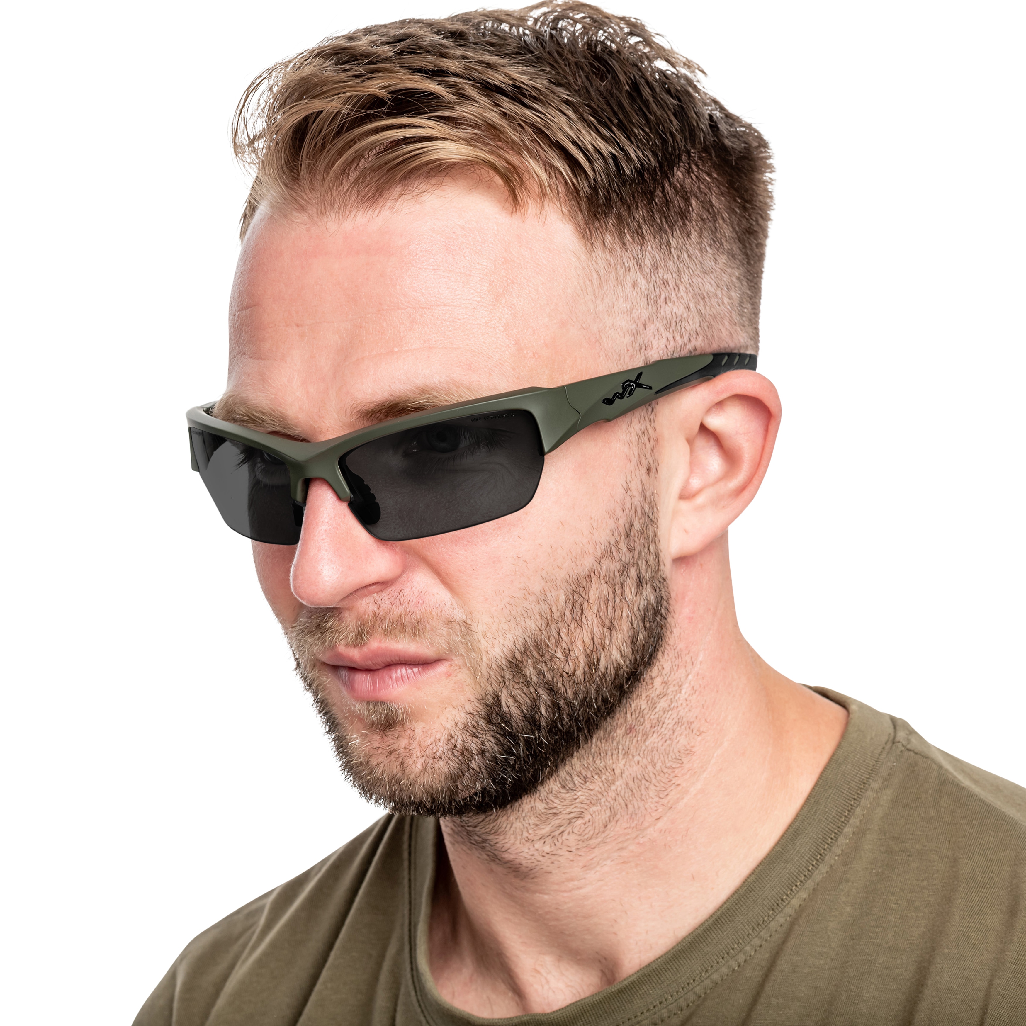 Ochelari tactici Wiley X Valor 2.5 Set 3în1 - OD Green