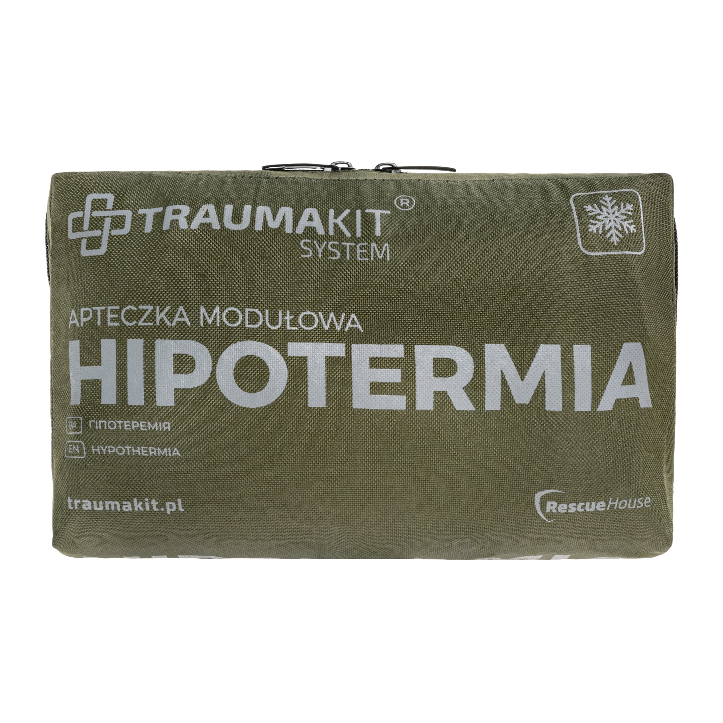Trusă de prim ajutor modulară AedMax Trauma Kit H Verde - Hipotermie