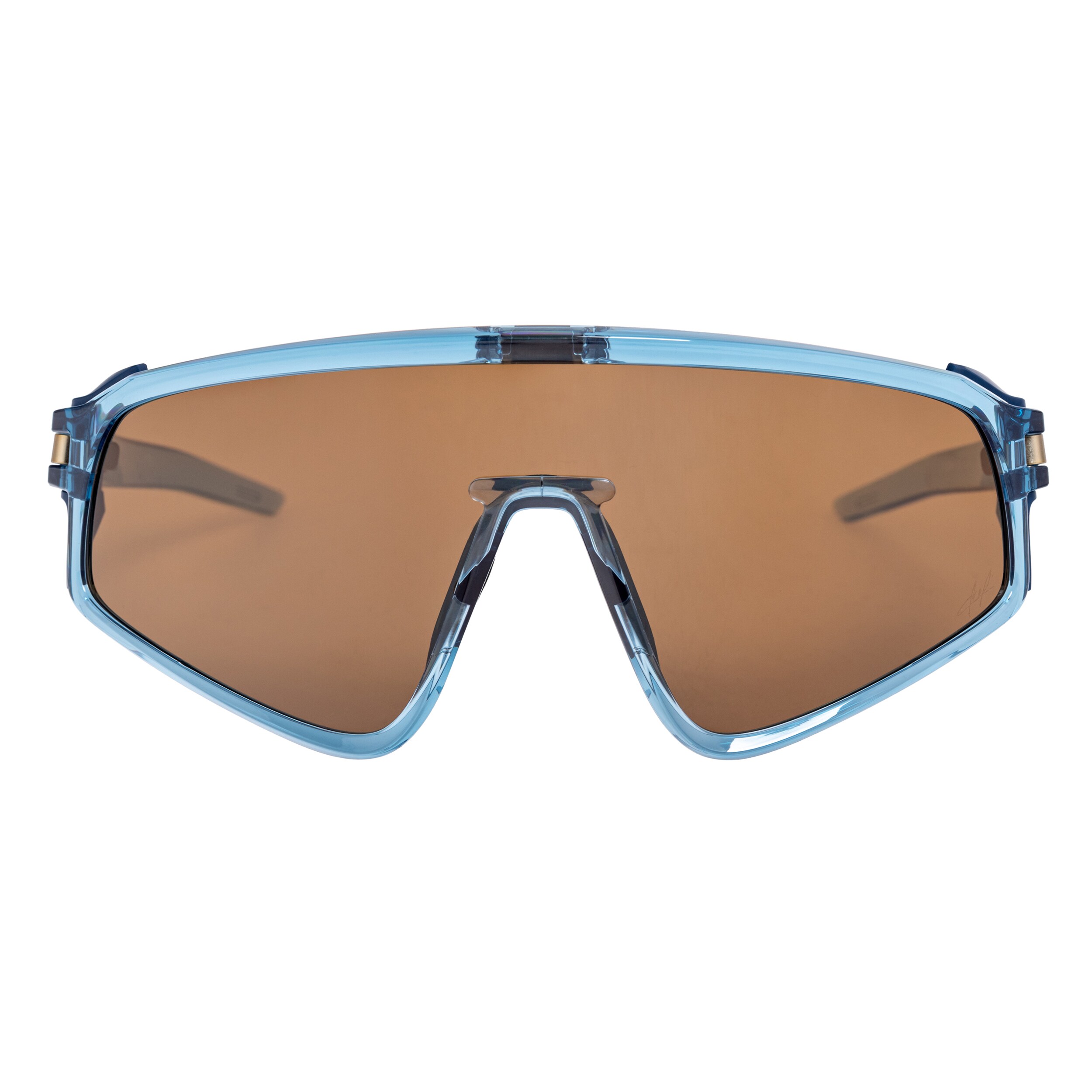 Ochelari de soare Oakley Latch Panel - Transparent Stonewash/Prizm Tungsten