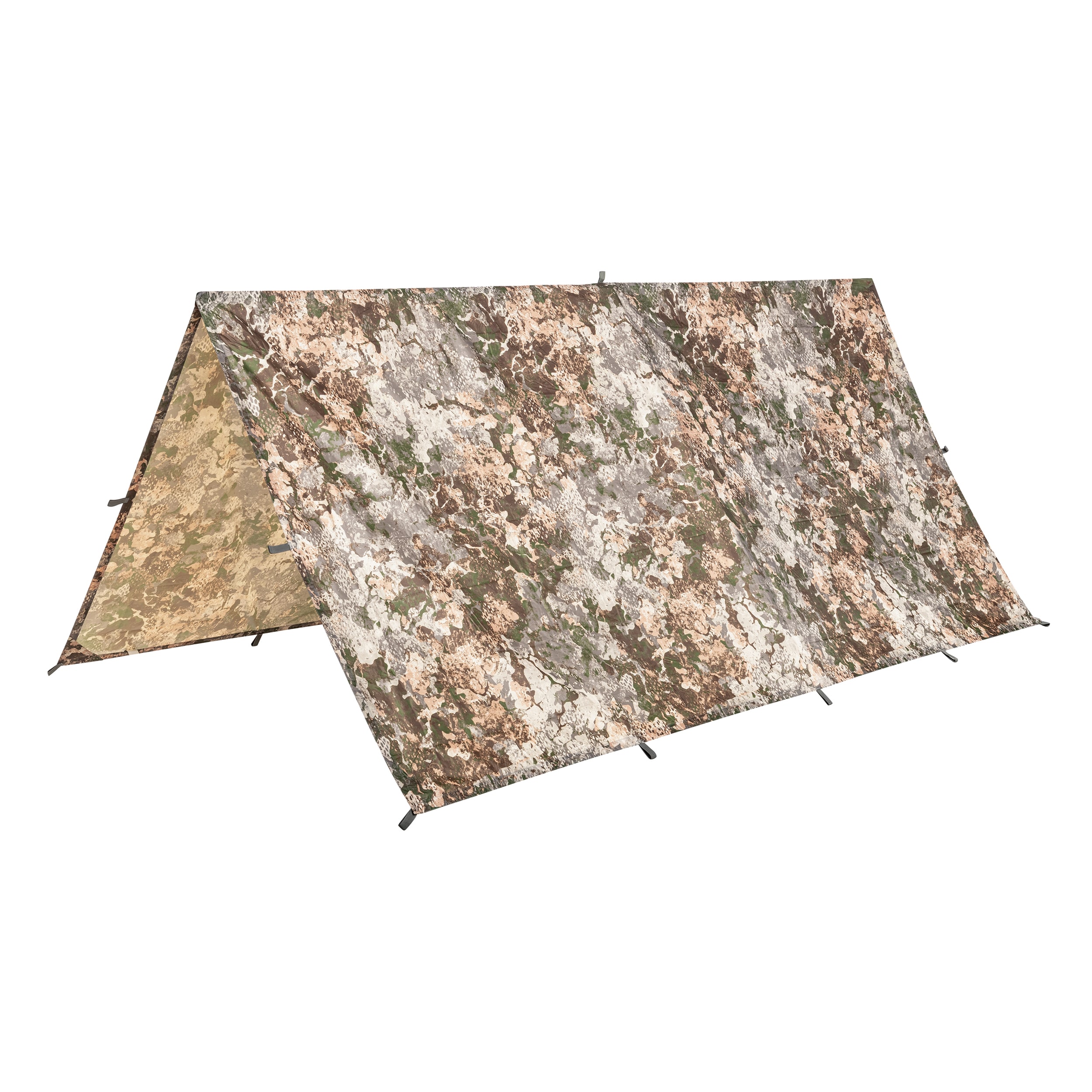 Prelată pentru camping Mil-Tec Tarp Tarpaulin PE Ripstop 3 x 3 m - WASP I Z1B