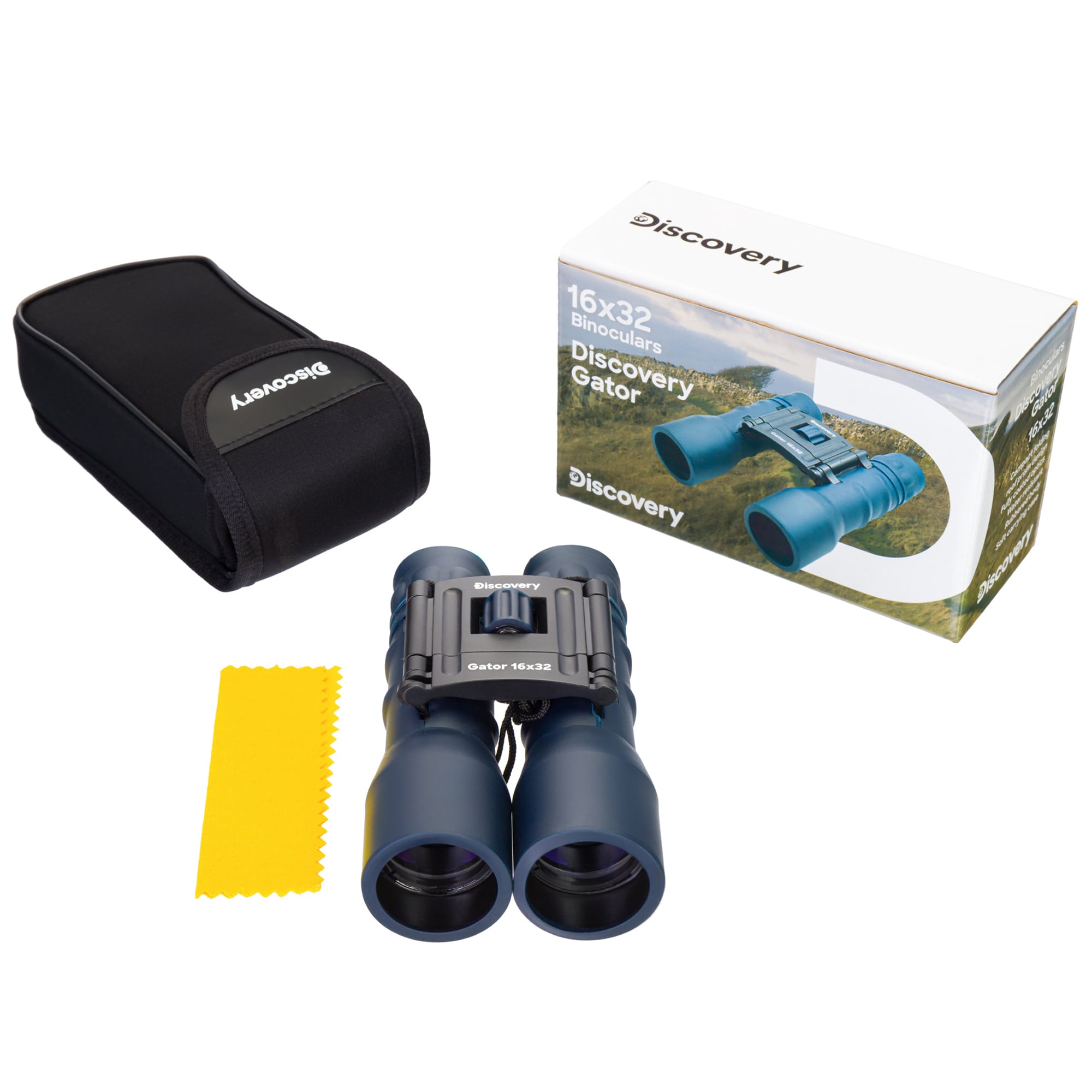 Binoclu Levenhuk Discovery Gator 16x32