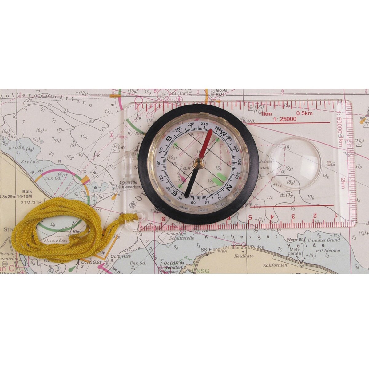 Busolă pentru hartă MFH - Transparentă