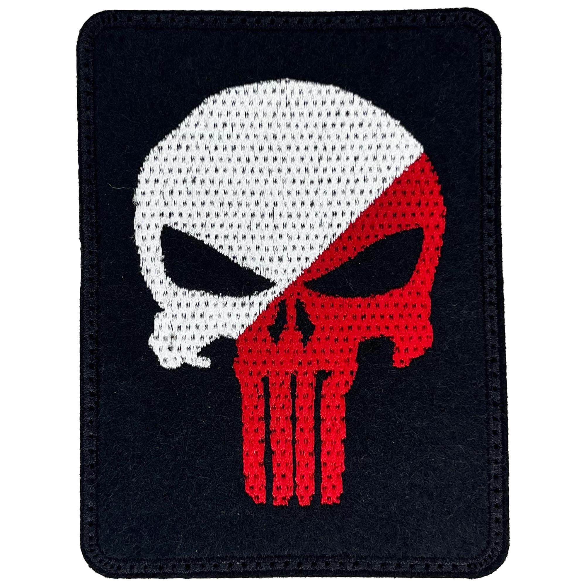Patch - emblemă Punisher 75 x 100 mm