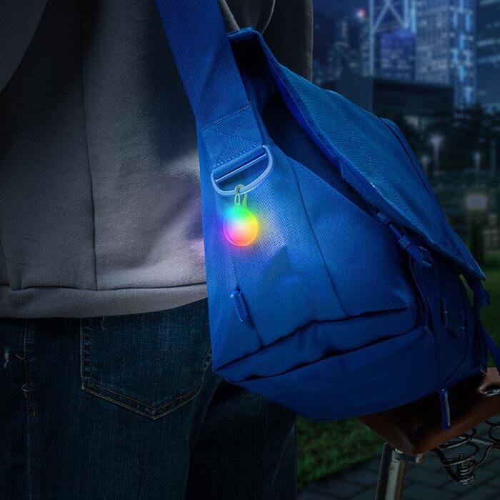 Lanternă Nite Ize Disc-O Tech Spotlit Rechargeable Carabiner Light - White