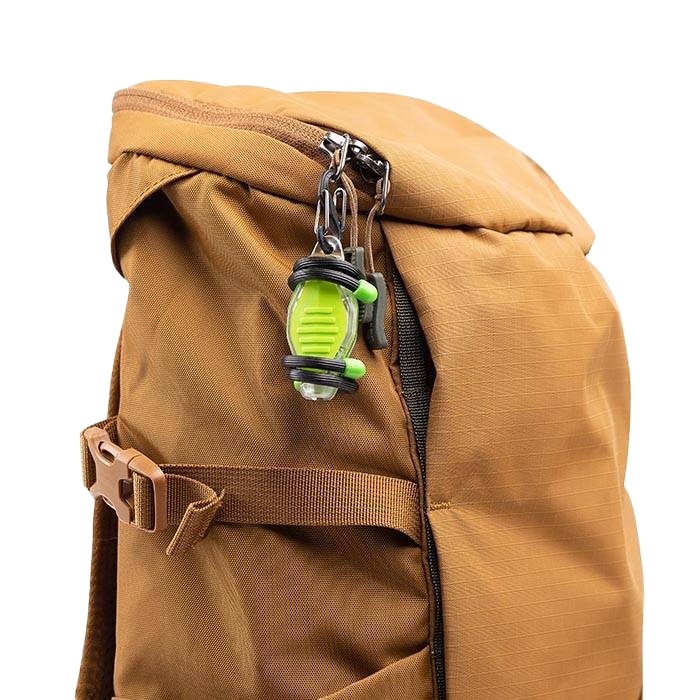 Lanternă Nite Ize Buglit USB - Green/Black