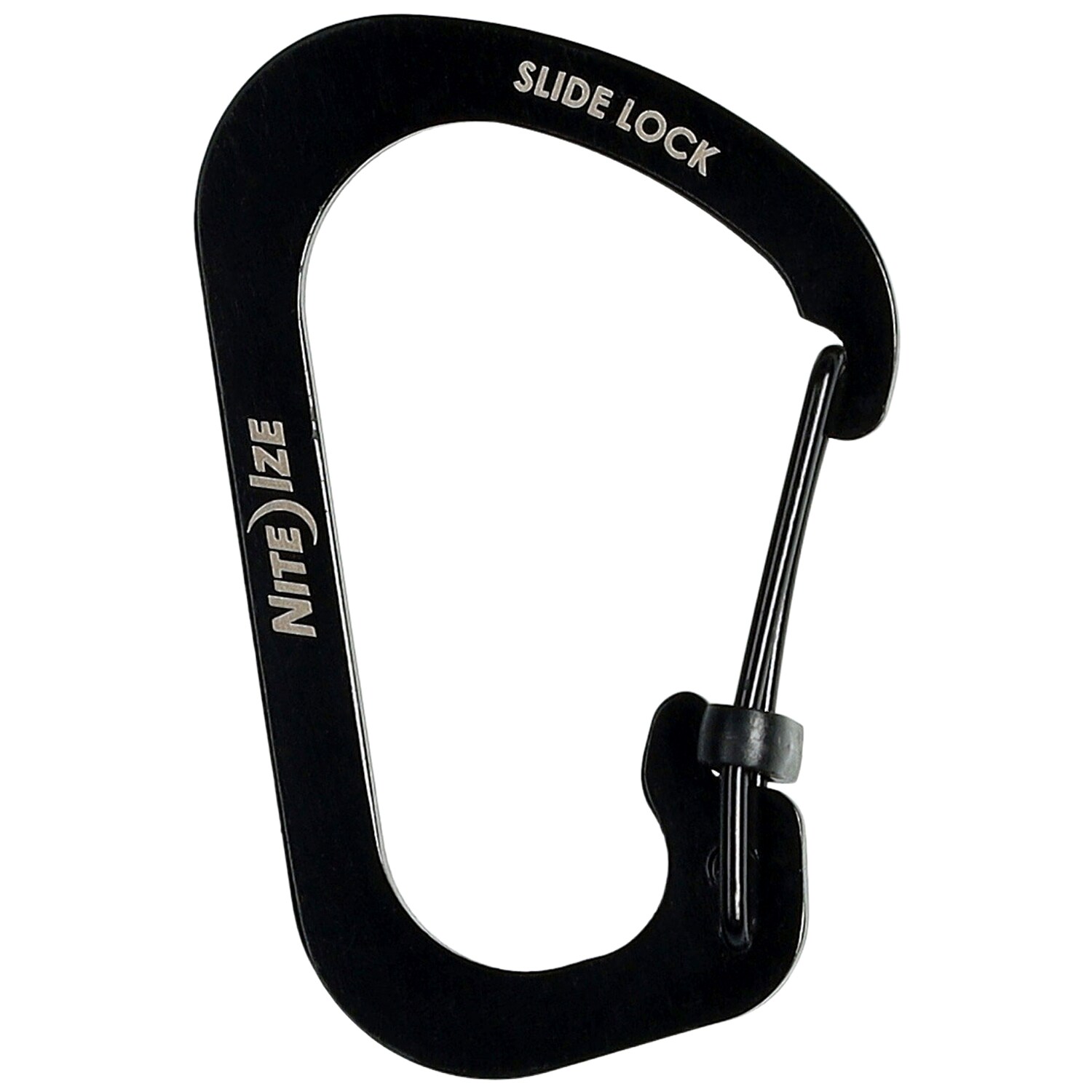 Carabină Nite Ize SlideLock 3 Stainless Steel - Black